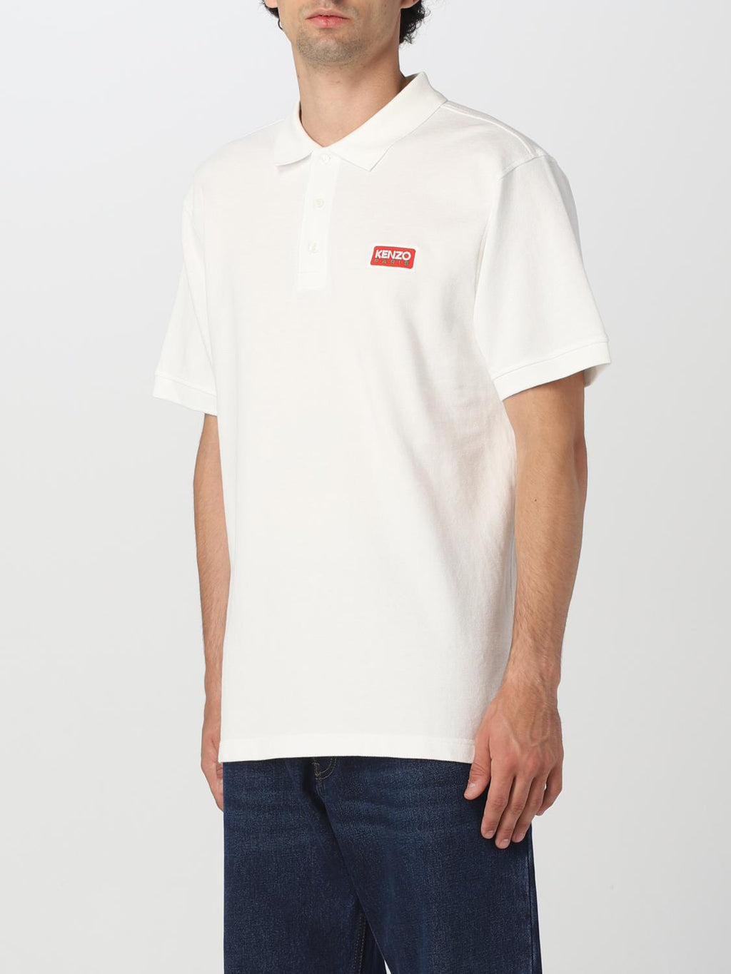 KENZO POLO SHIRT WHITE TEE