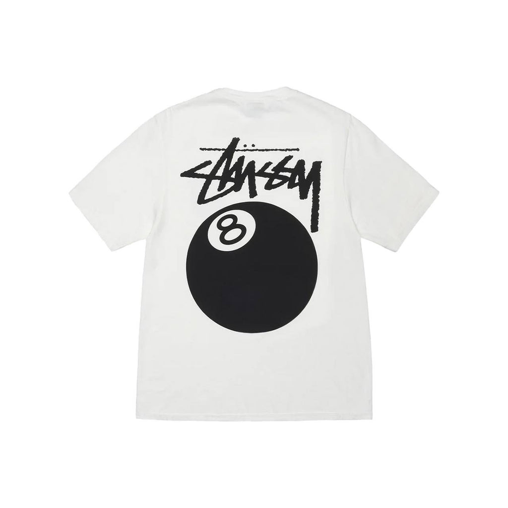 Stüssy 8 Ball Tee White