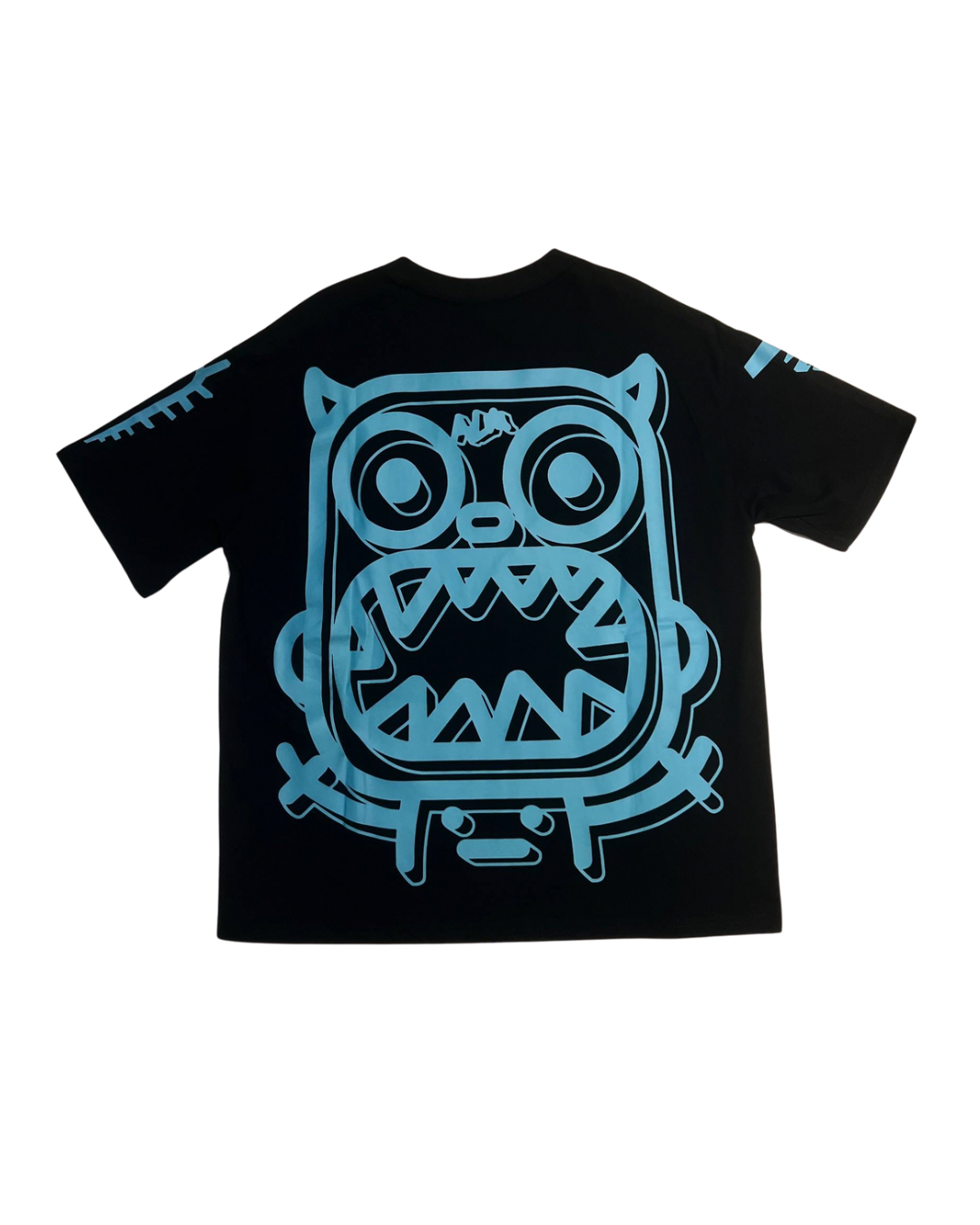 Calmmind Basic Blue Monster T-shirt Black