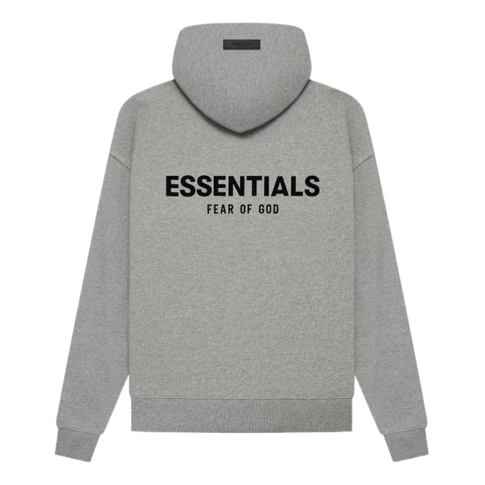 Fear of God Essentials Hoodie Dark Oatmeal (SS22)