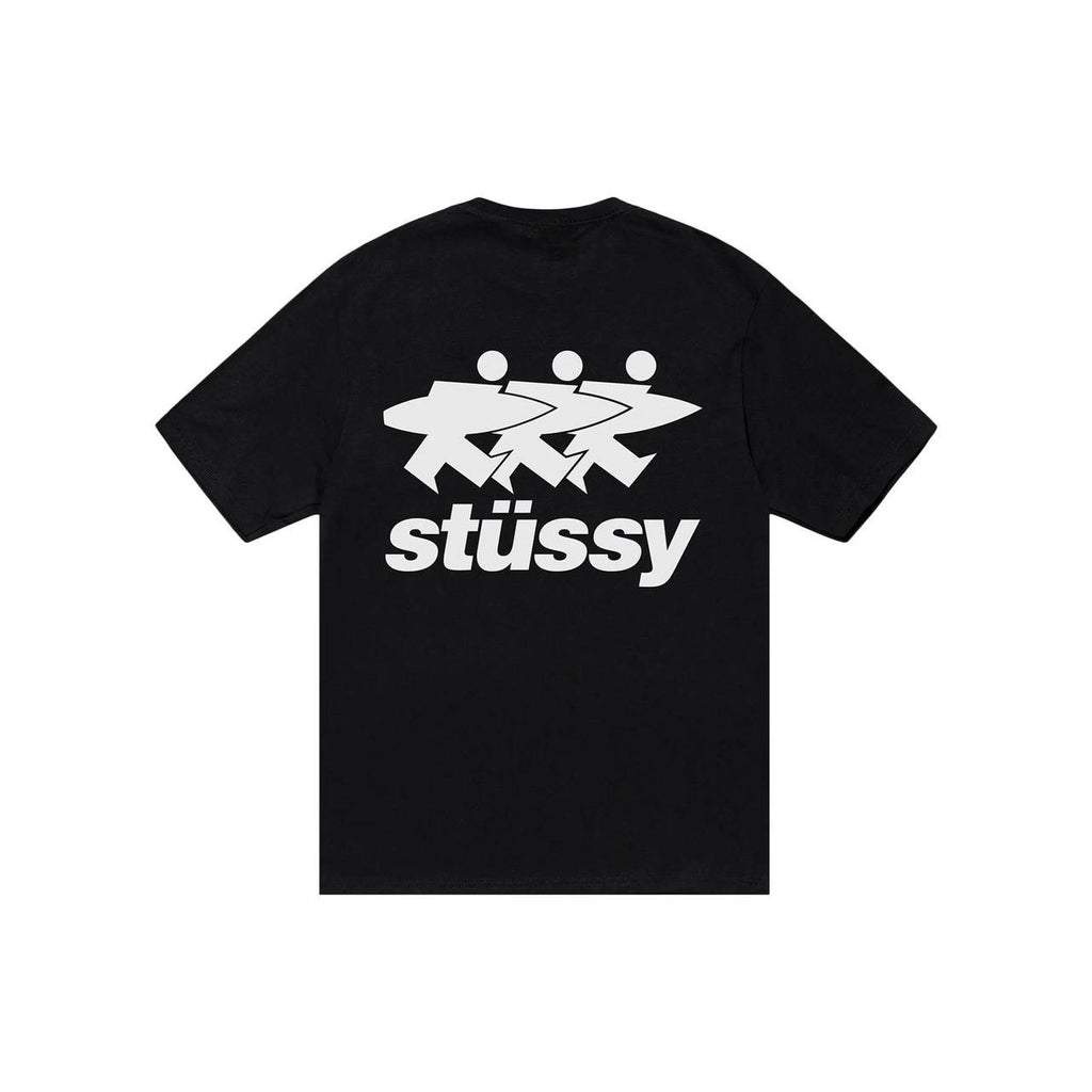 Stüssy Surfwalk Pigment Dyed Tee Black
