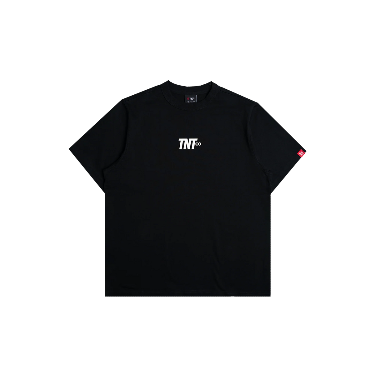 TNTCO SPIKY LOGO TEE BLACK