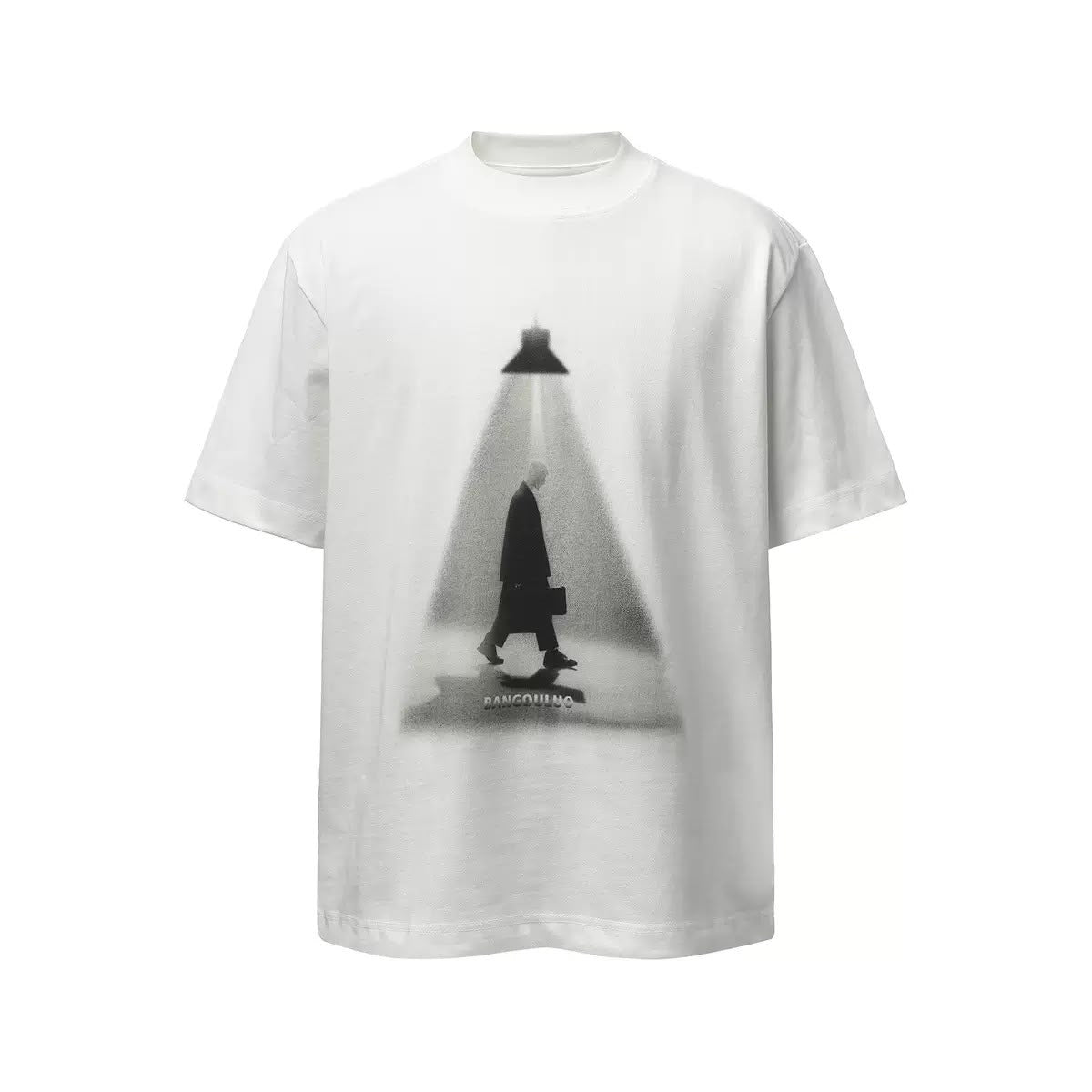 BANGOULUO WALKING MAN TEE WHITE