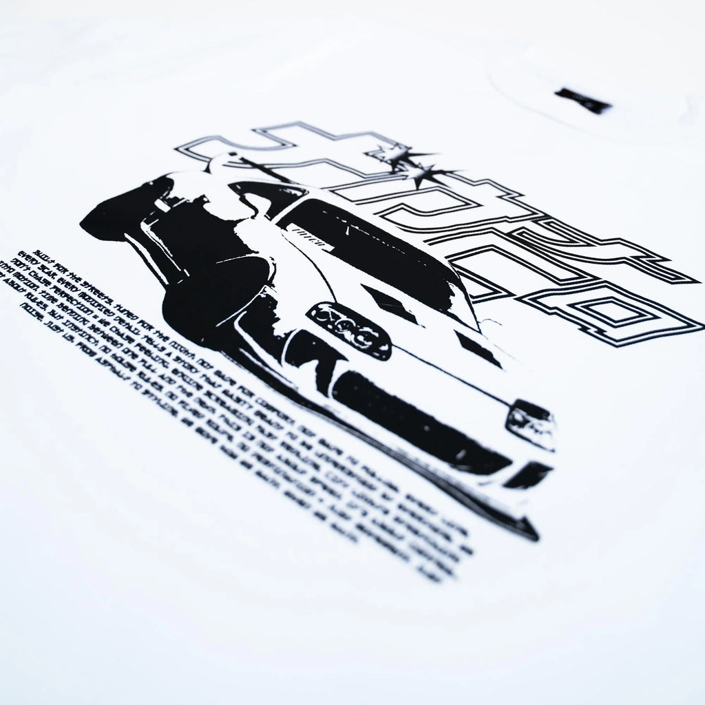 TNTCO INITIAL D TEE WHITE