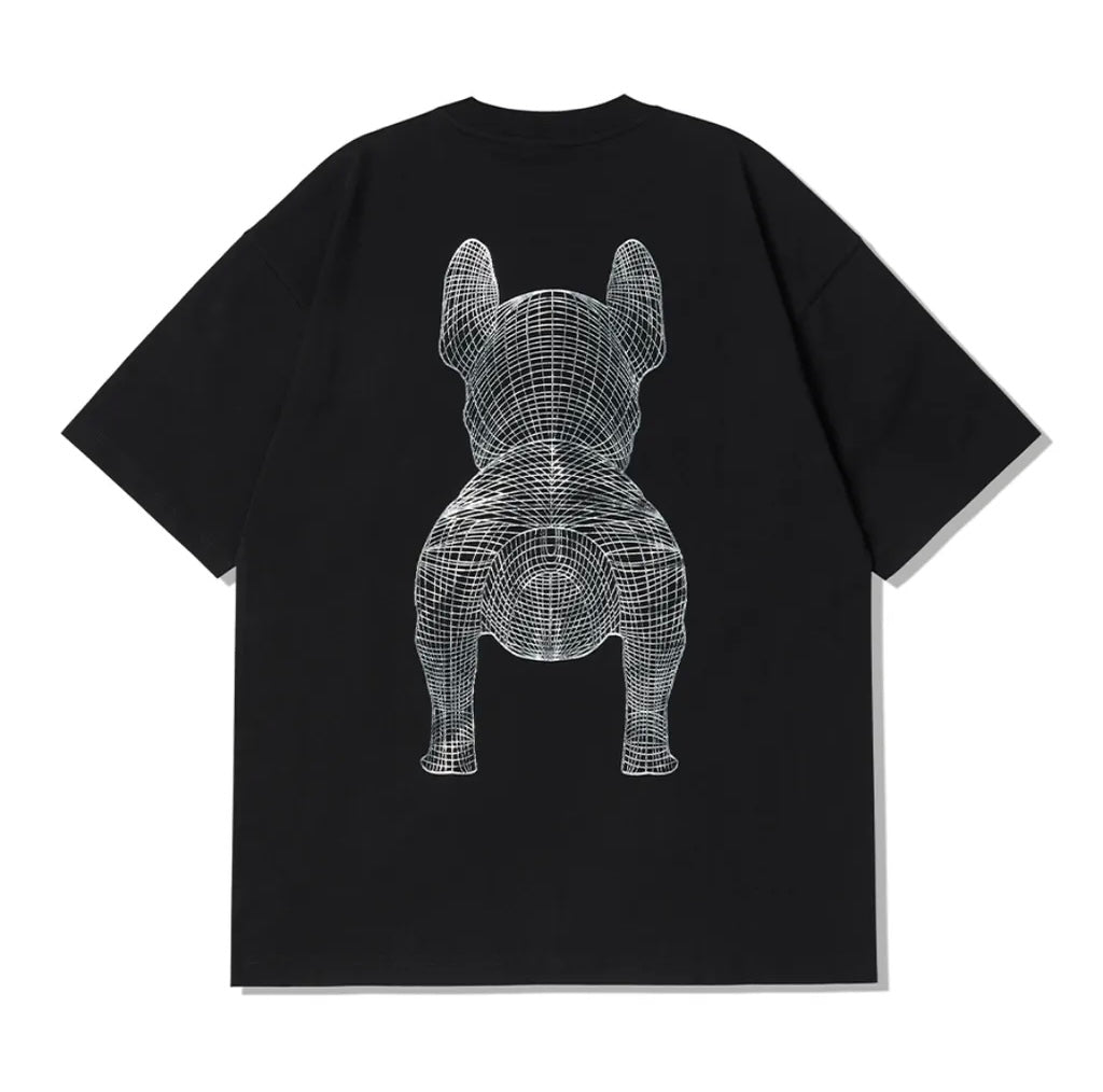 Lifework Big Radog White Black Tee