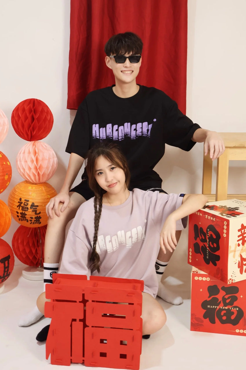 HUBCO NIGHTFALL FLUX TEE BLACK