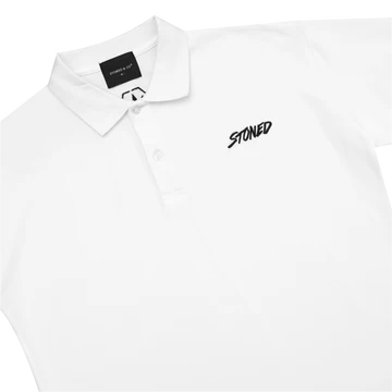 Stoned Basic : Genetic Polo Tee White