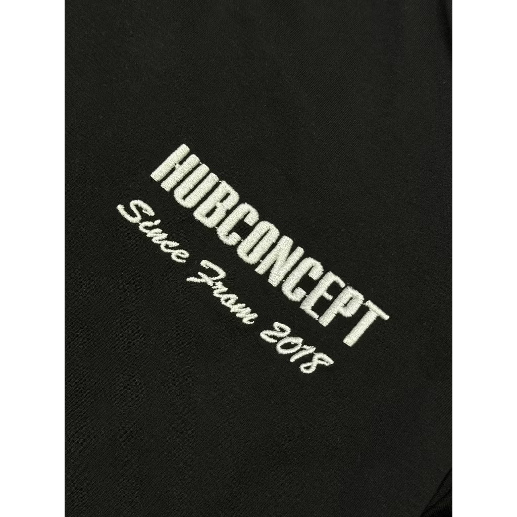 HUB SIMPLE CROP TOP BLACK