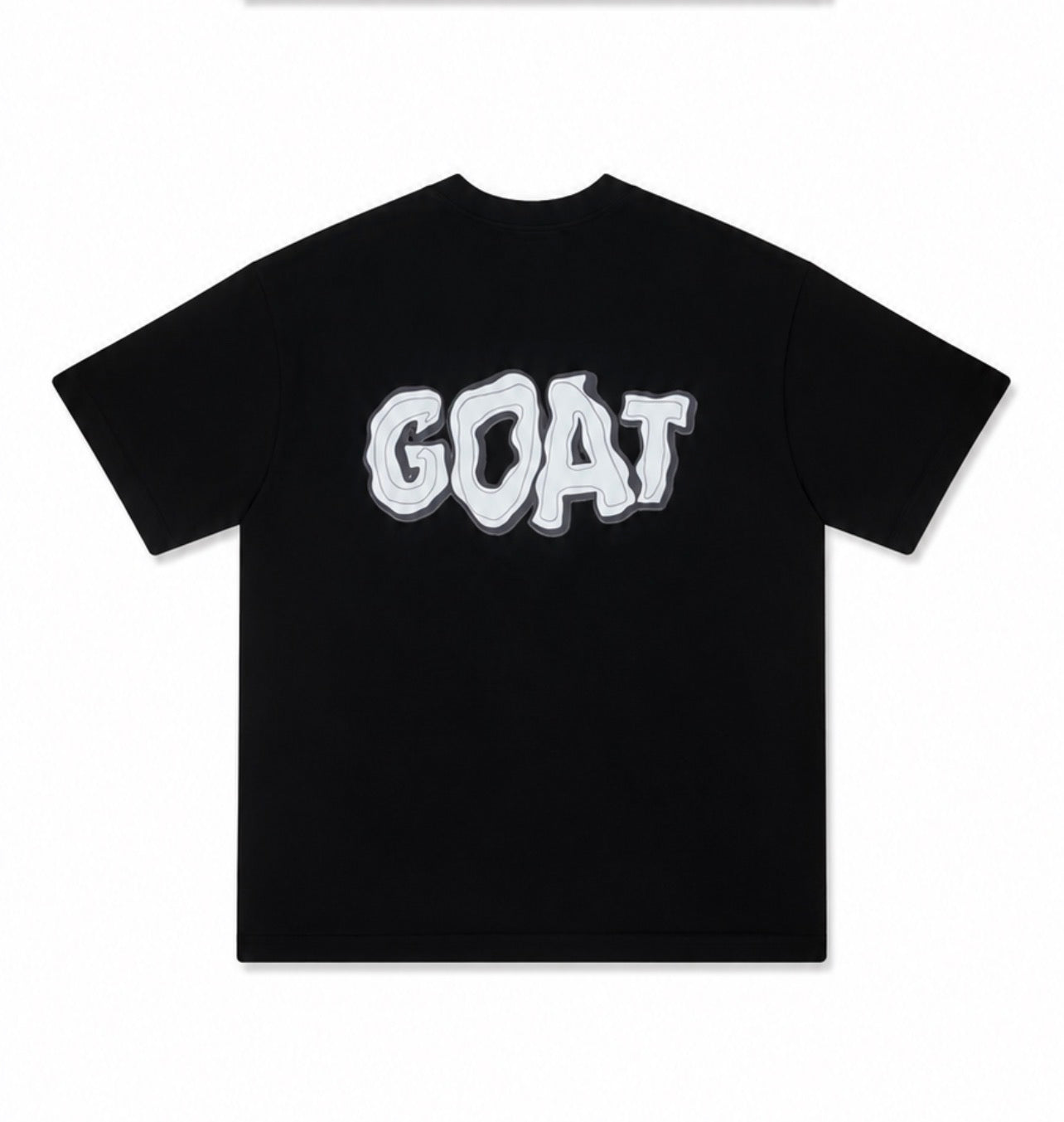 GOAT BUBBLE TEE BLACK