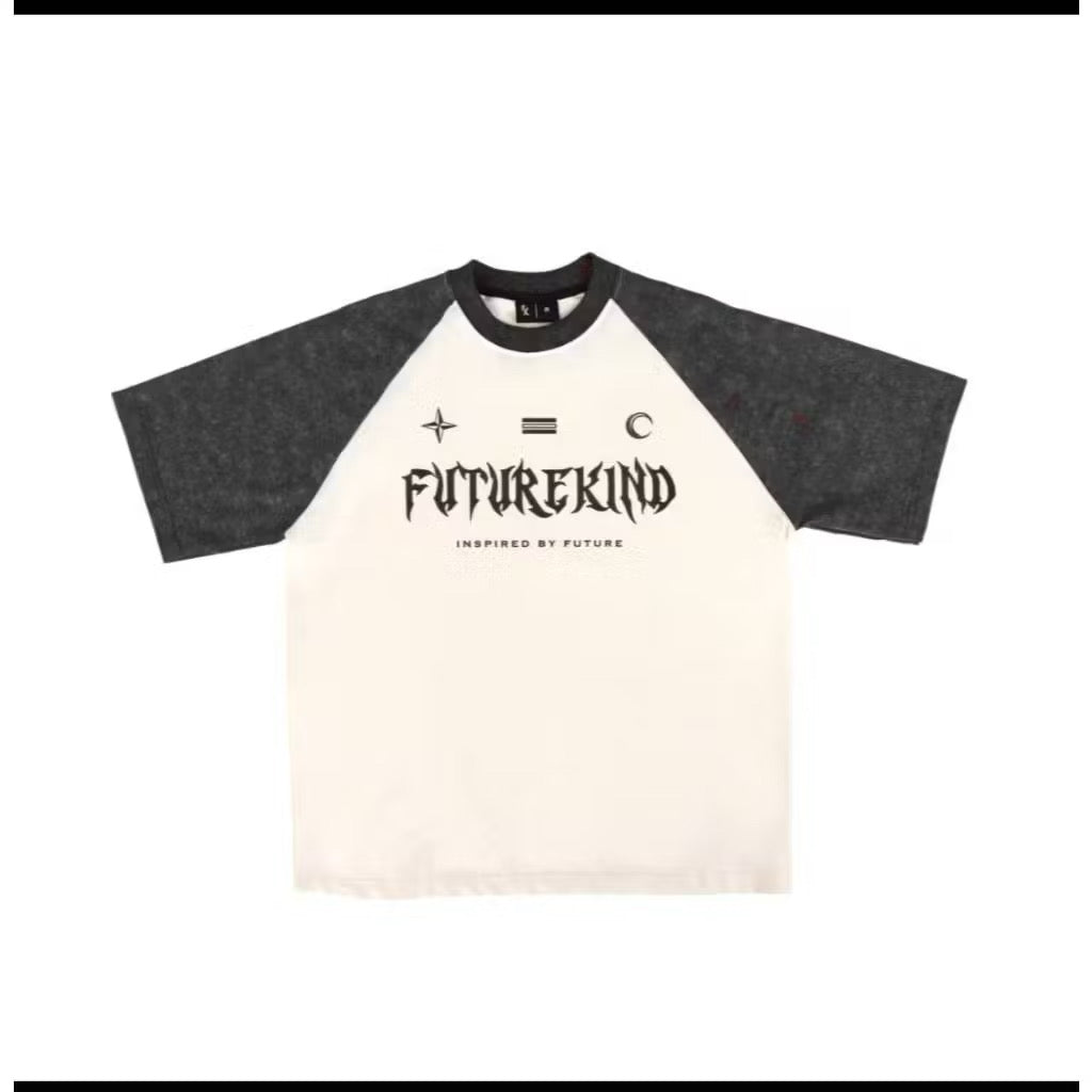 FUTURE KIND RETRO WASHED BLACK TEE