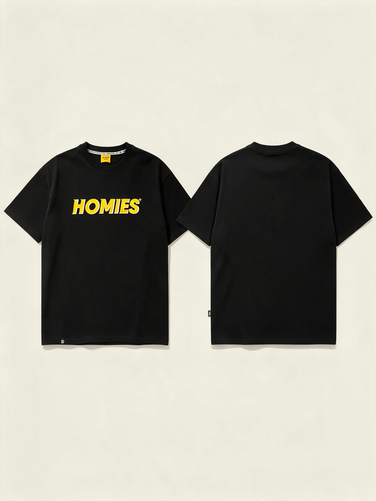 HOMIES 002 BLACK TEE