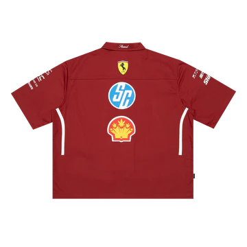 STONED & CO 26: DARK HORSE MOTORSPORT WORKSHIRT RED