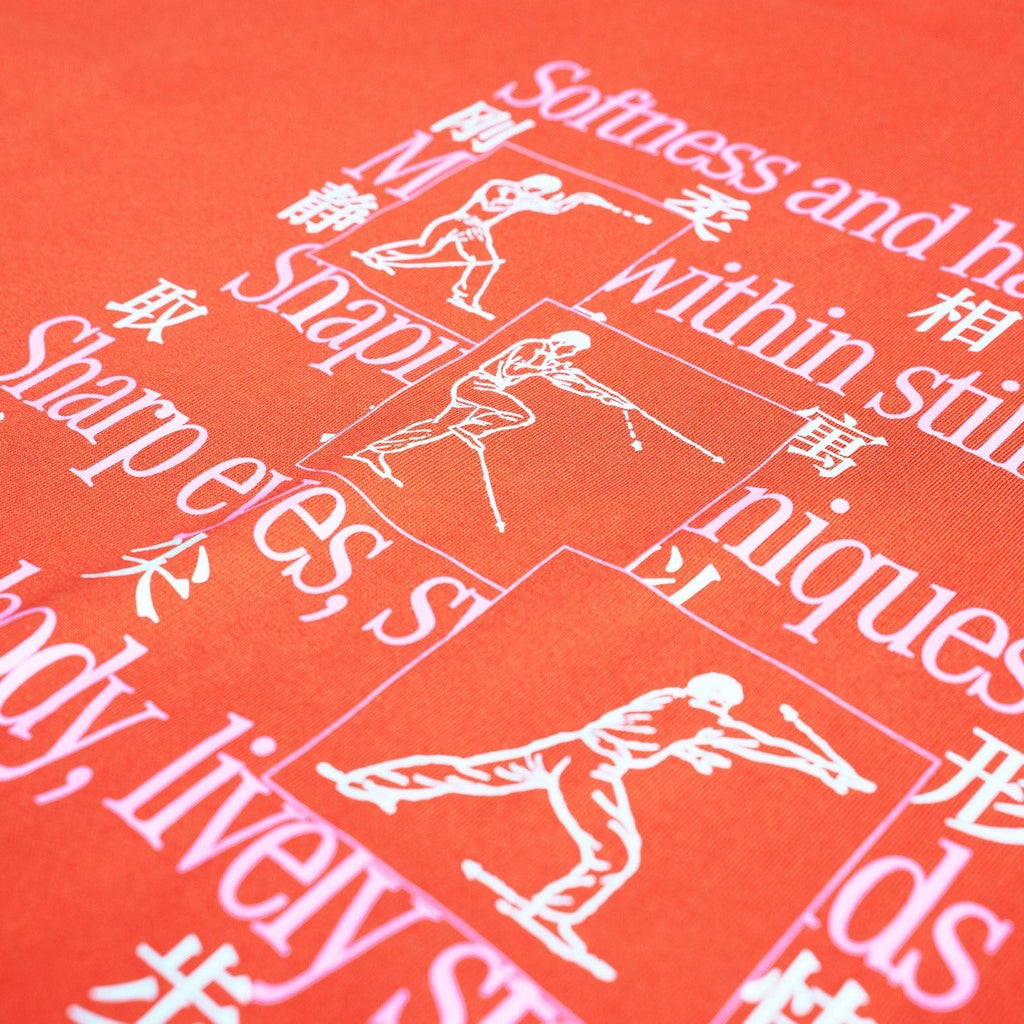 TNTCO TECHNIQUES HOODIE RED