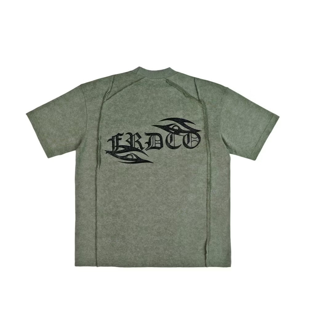 FRDCO ESSENTIAL CNS WASHED TEE GREEN