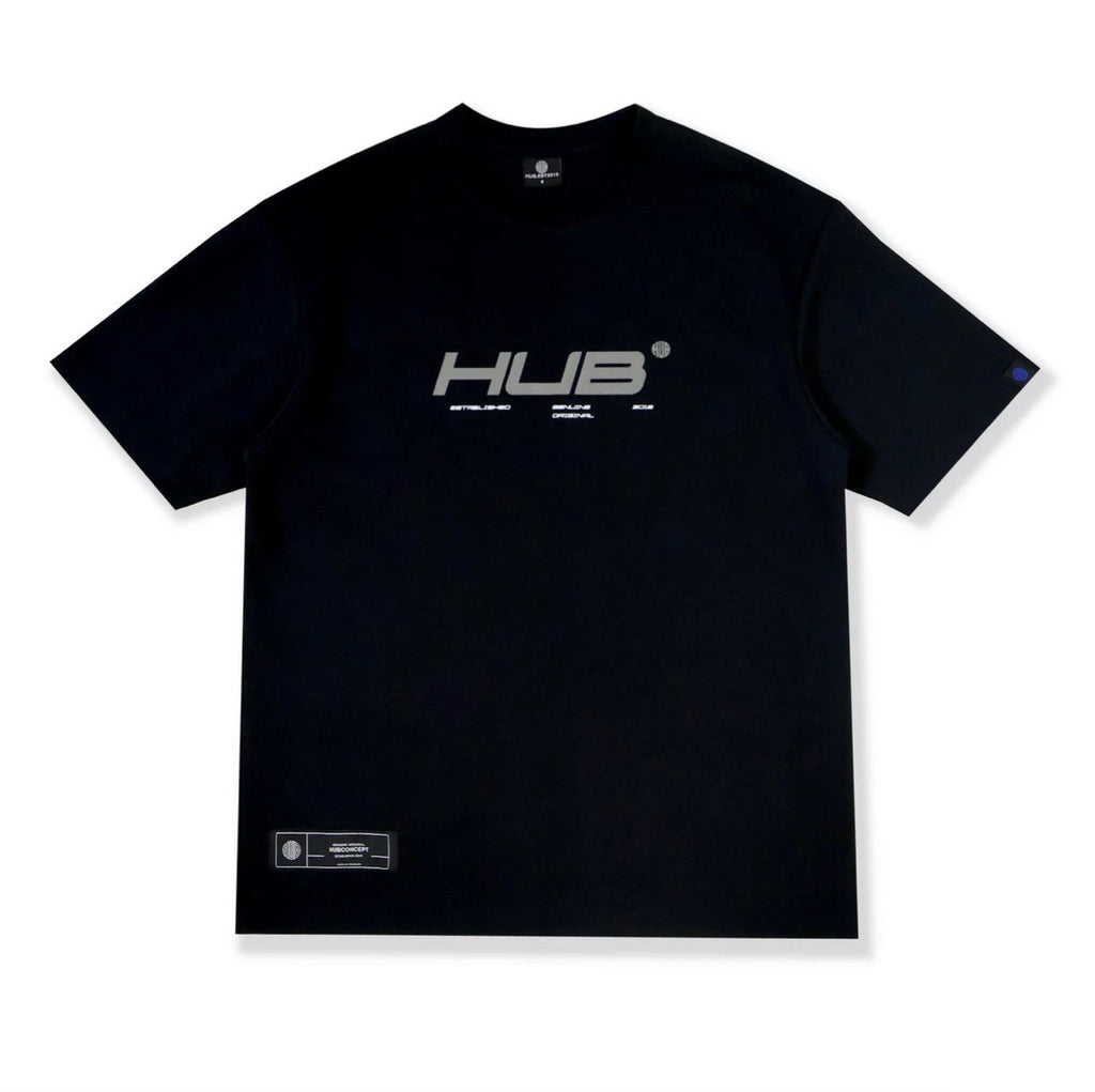 HUB RACEWAY TEE BLACK