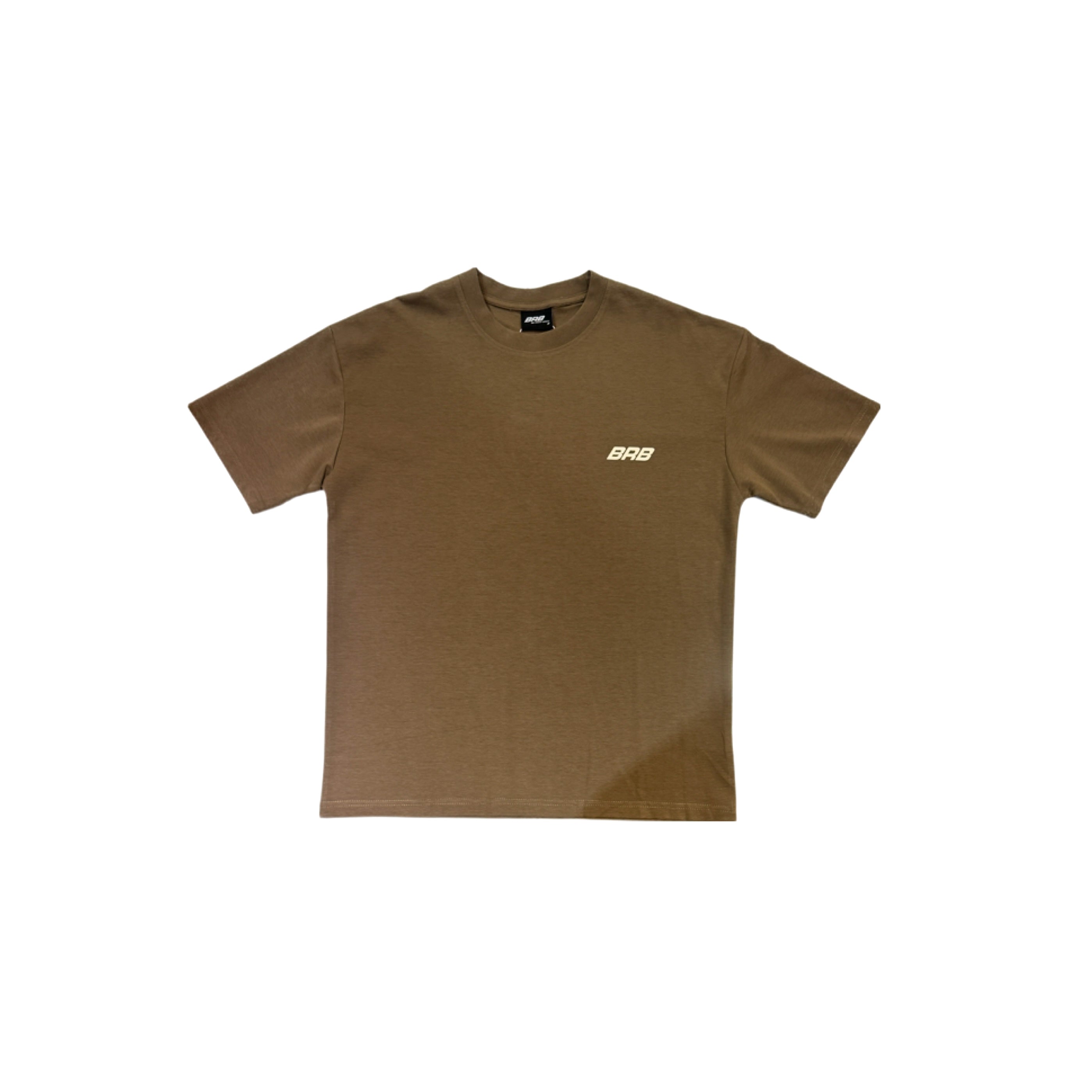 BRB BASIC TEE LIGHT BROWN