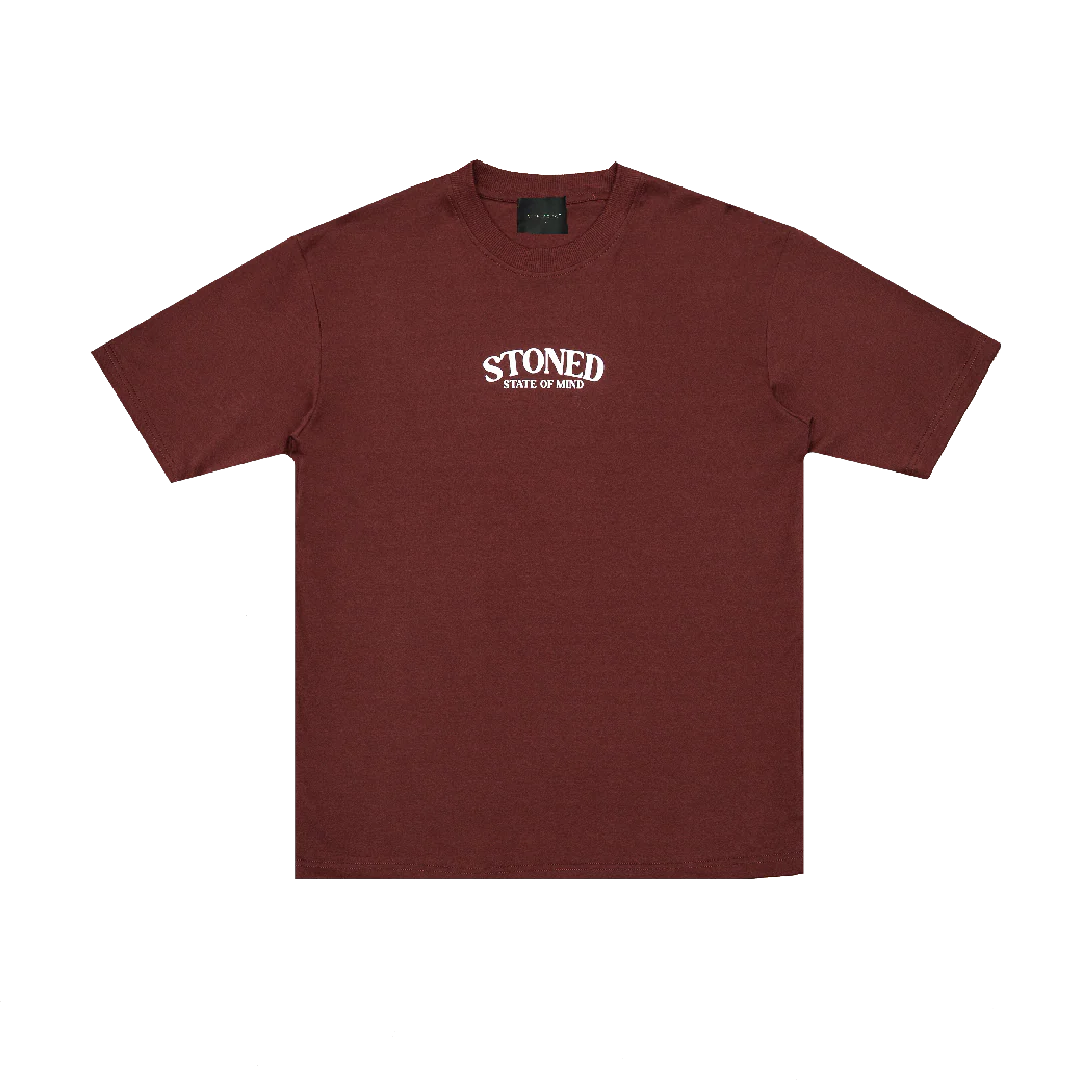 STONED & CO 26: DARK HORSE MYTH RED TEE