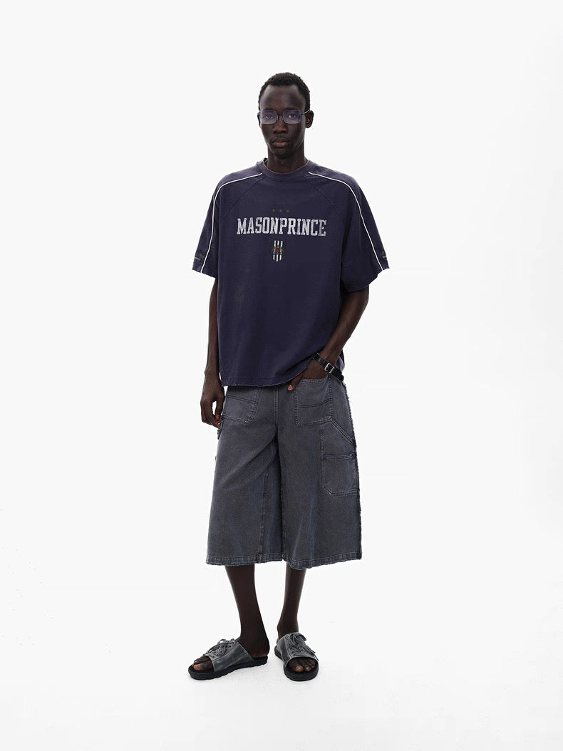 MASONPRINCE Super Club 8 Star Tee Navy Blue (SS25)