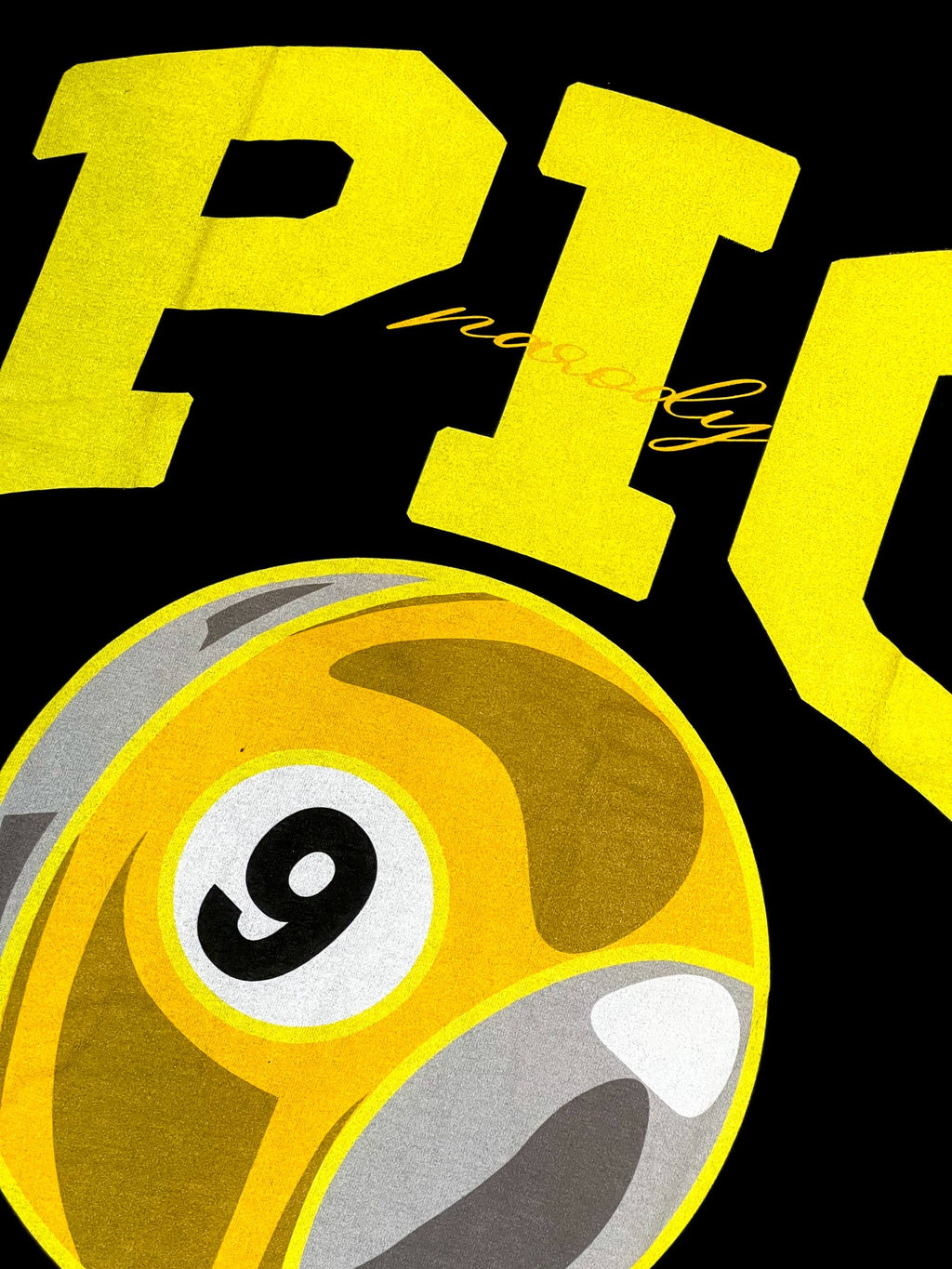 PARODY SMILEY FACE DESIGN 027 BLACK T SHIRT