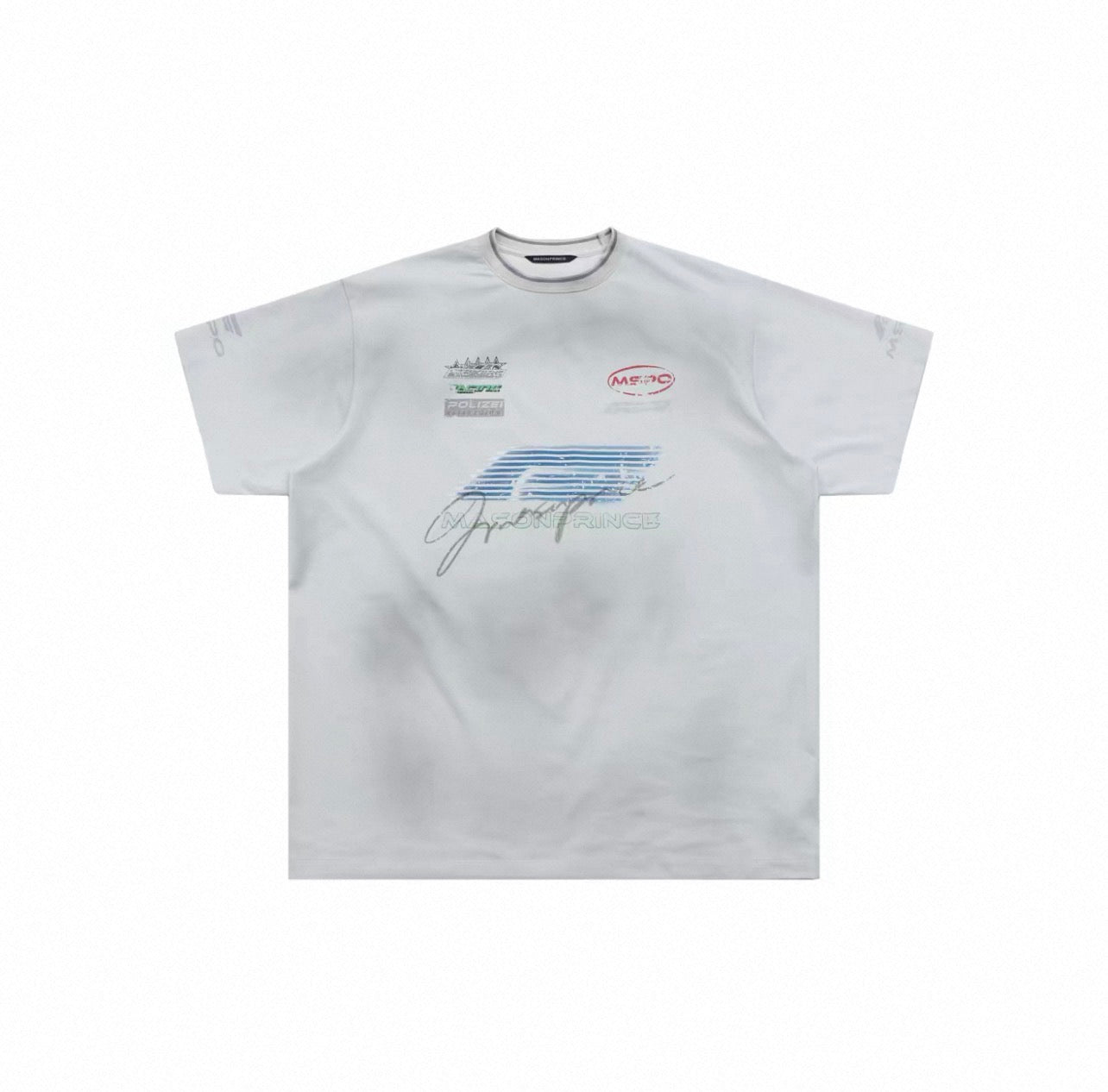 MASONPRINCE Prince 10th Anniversary Racing Club Commemorative White Tee