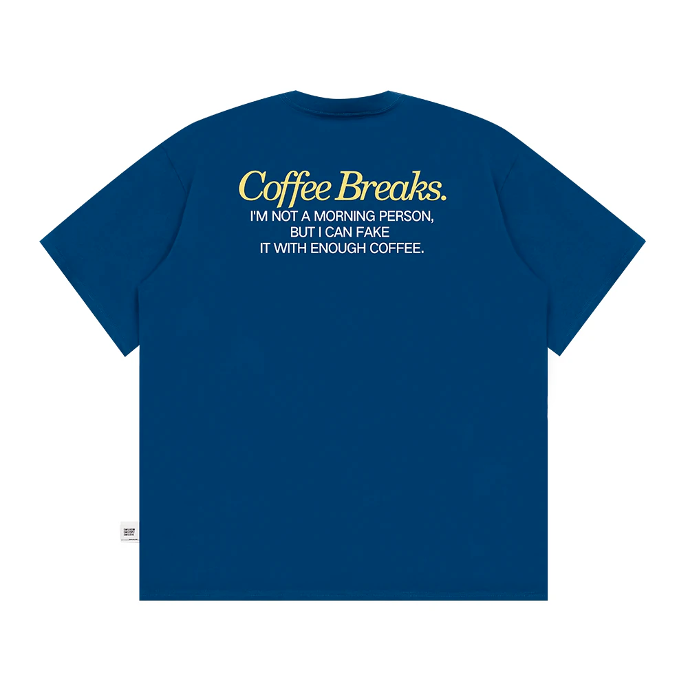 BELLKENIDEA COFFEEBREAKS TEE BLUE