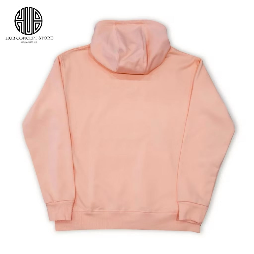 HUB CO EMBROIDERED HOODIE PINK