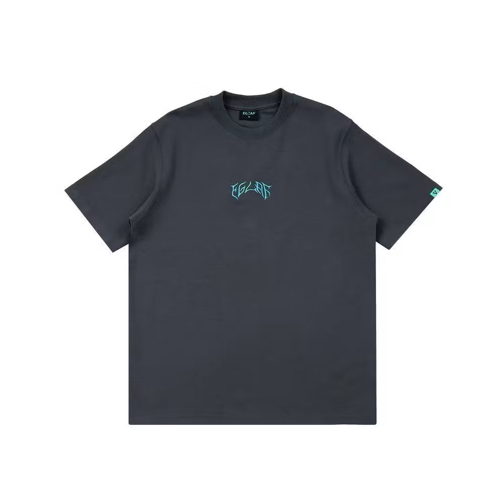 EGLAF THORN LOGO TEE COOL GREY