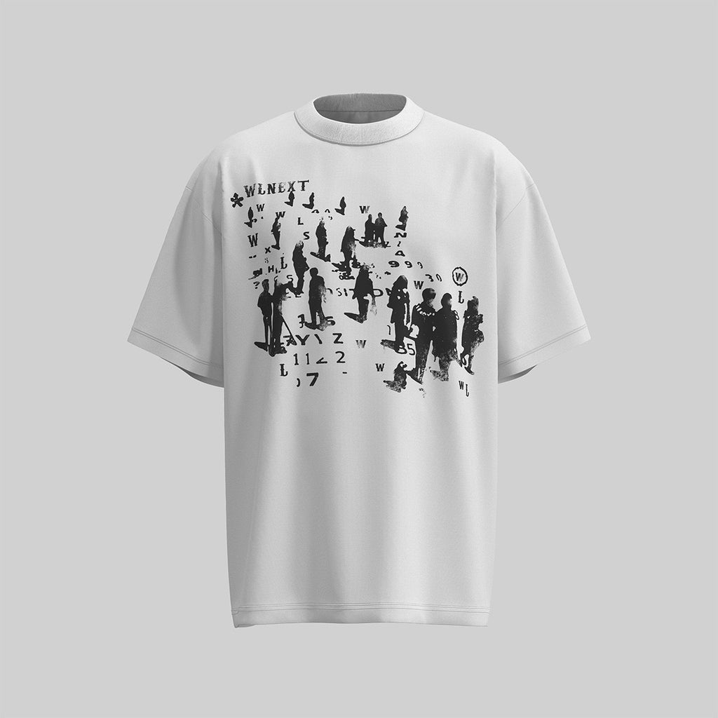 WLNEXT WHITE T SHIRT (PRE-ORDER)