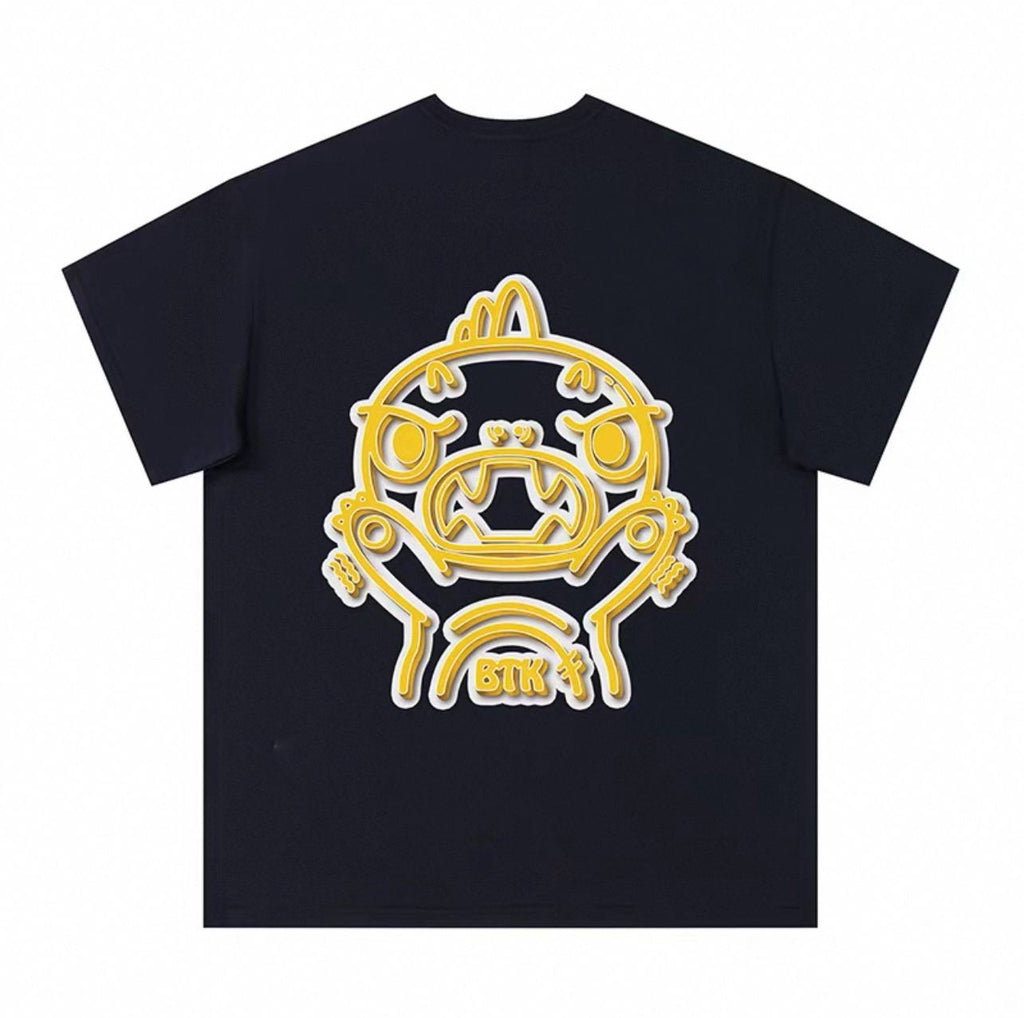 BTK YELLOW FRIES TEE BLACK