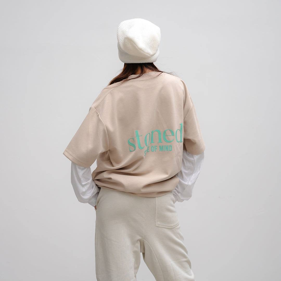 Stoned Originals : Sandy Beige Tee