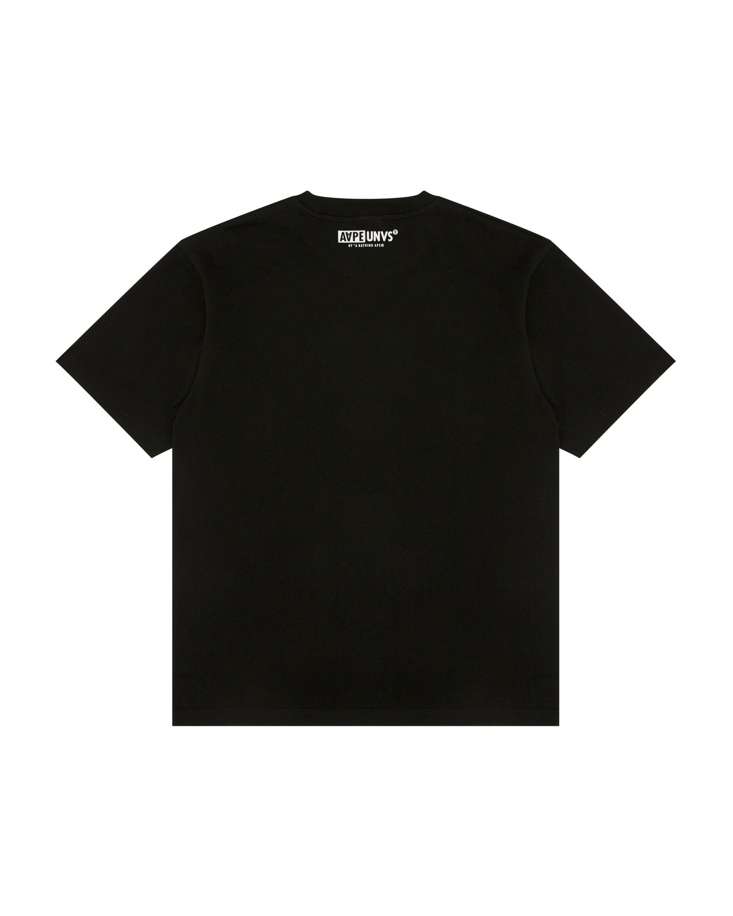 BAPE AAPE CAMO MOONFACE TEE BLACK