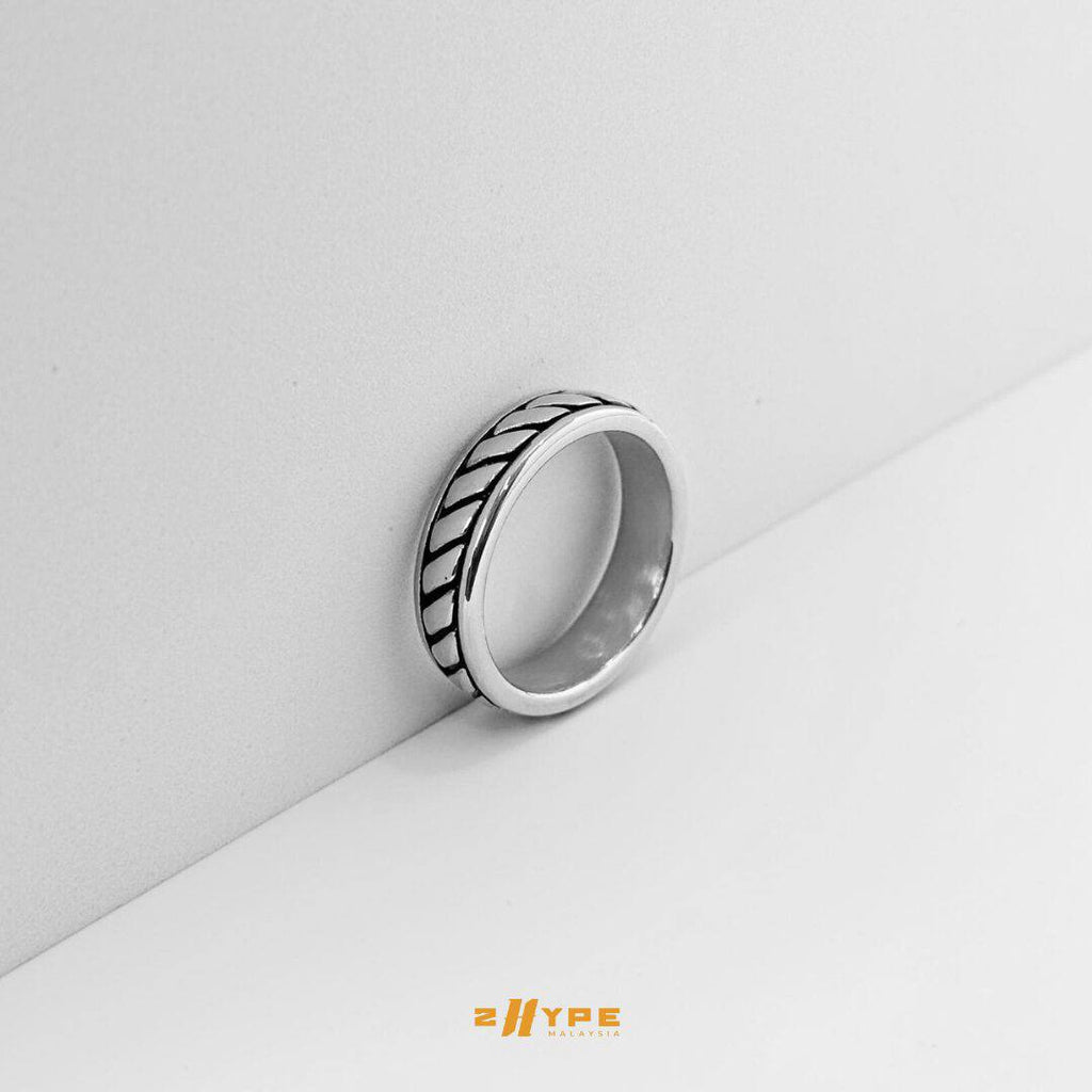 Rope Ring (Silver)