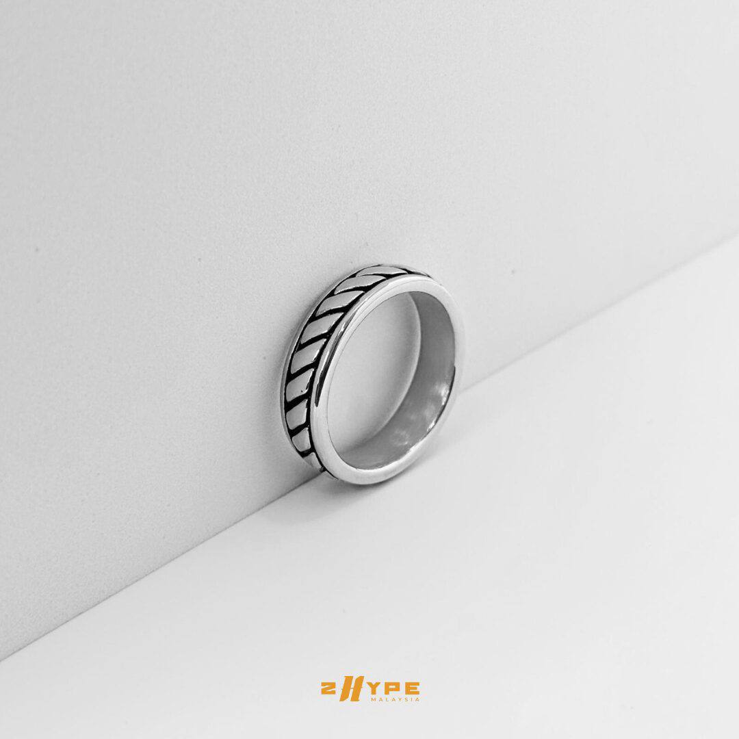 Rope Ring (Silver)