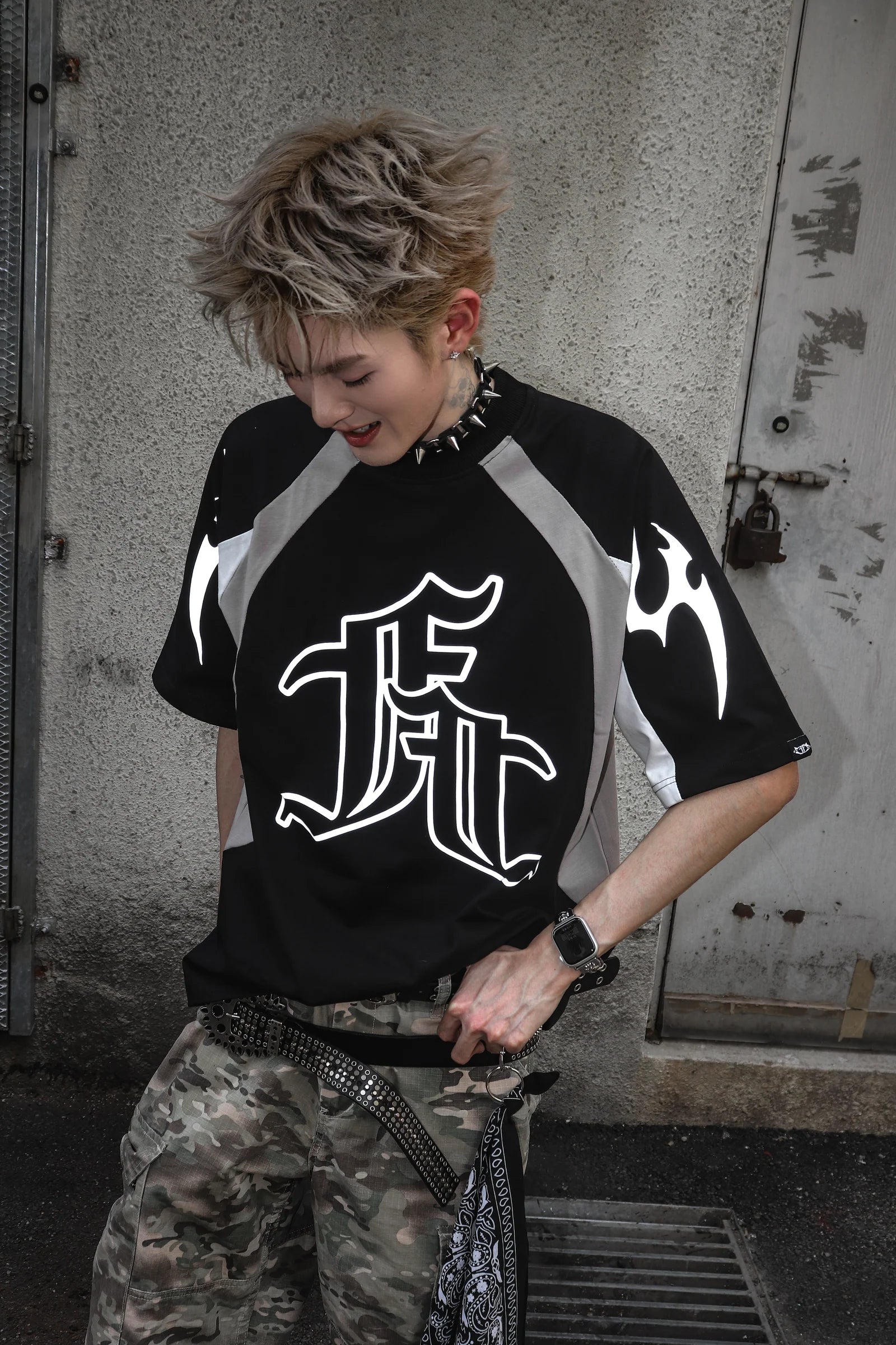 FRDCO 3M REFLECTIVE PHANTOM TEE BLACK