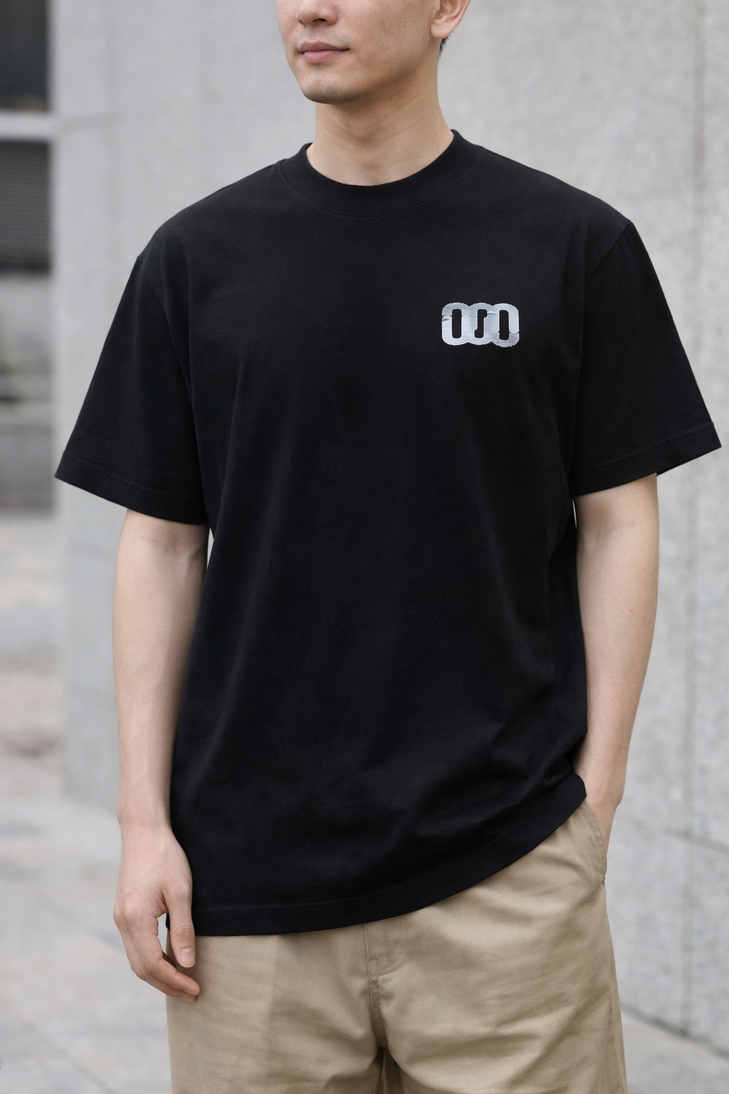 GOAT INTELLIGENCE LOGO TEE SHIRT BLACK
