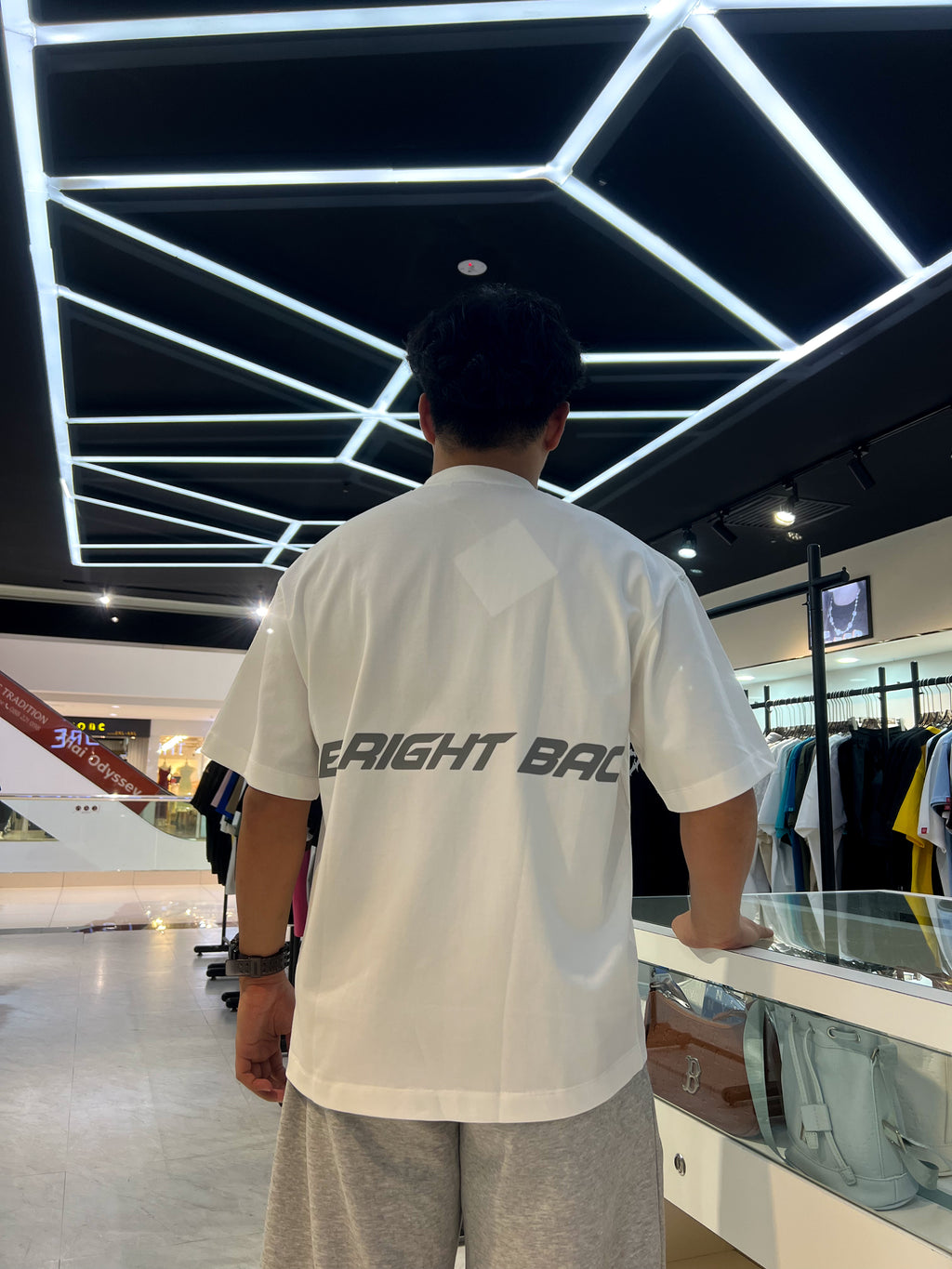 BRB ESSENTIAL BASIC TEE WHITE