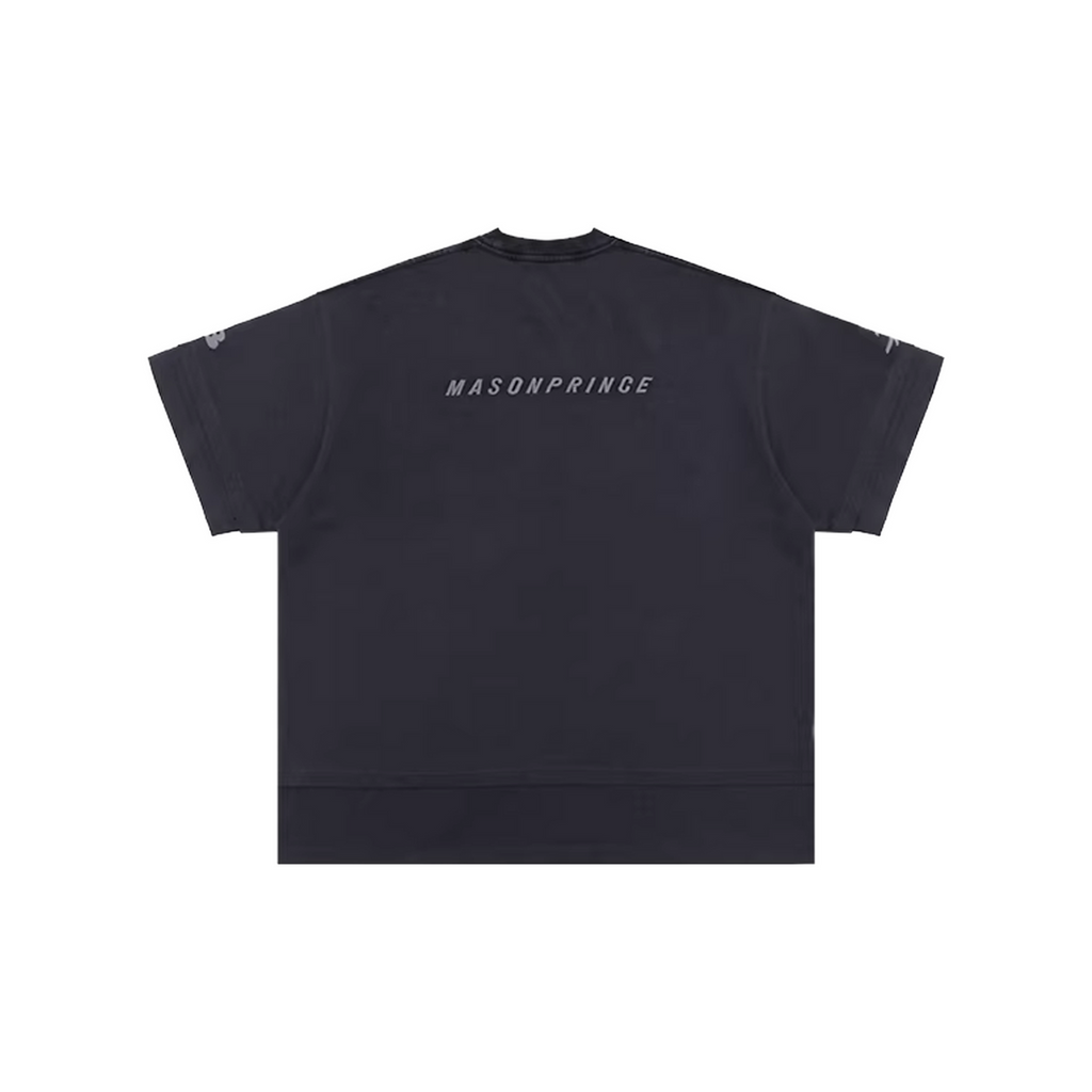 MASONPRINCE 2026 DOUBLE RATIO KNIT CREW NECK WASH TEE