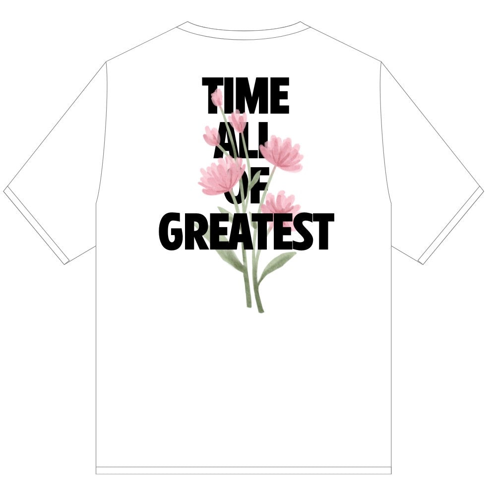 GOAT FLOWER TEE SHIRT WHITE