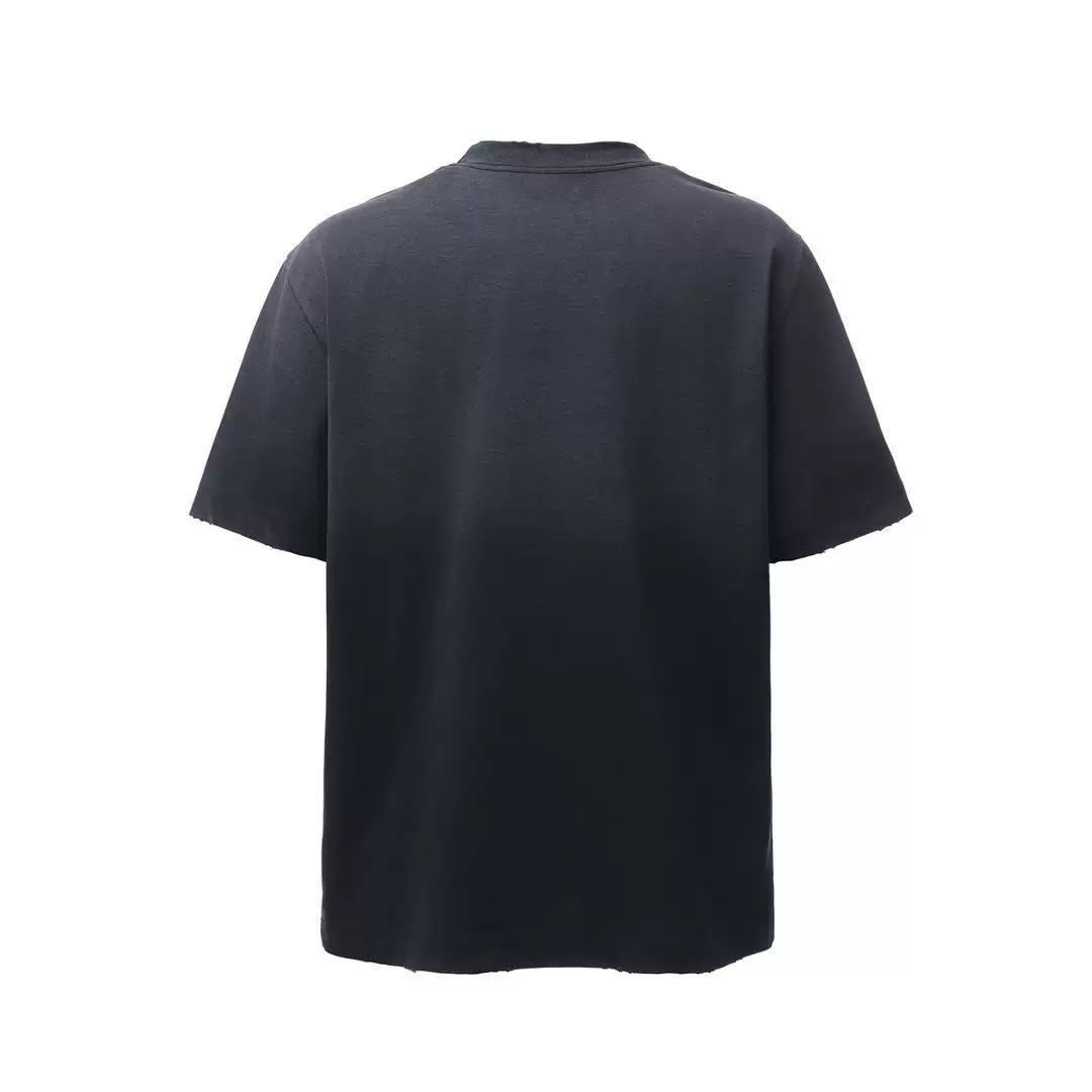 BANGOULUO FADED TEE NAVY BLUE