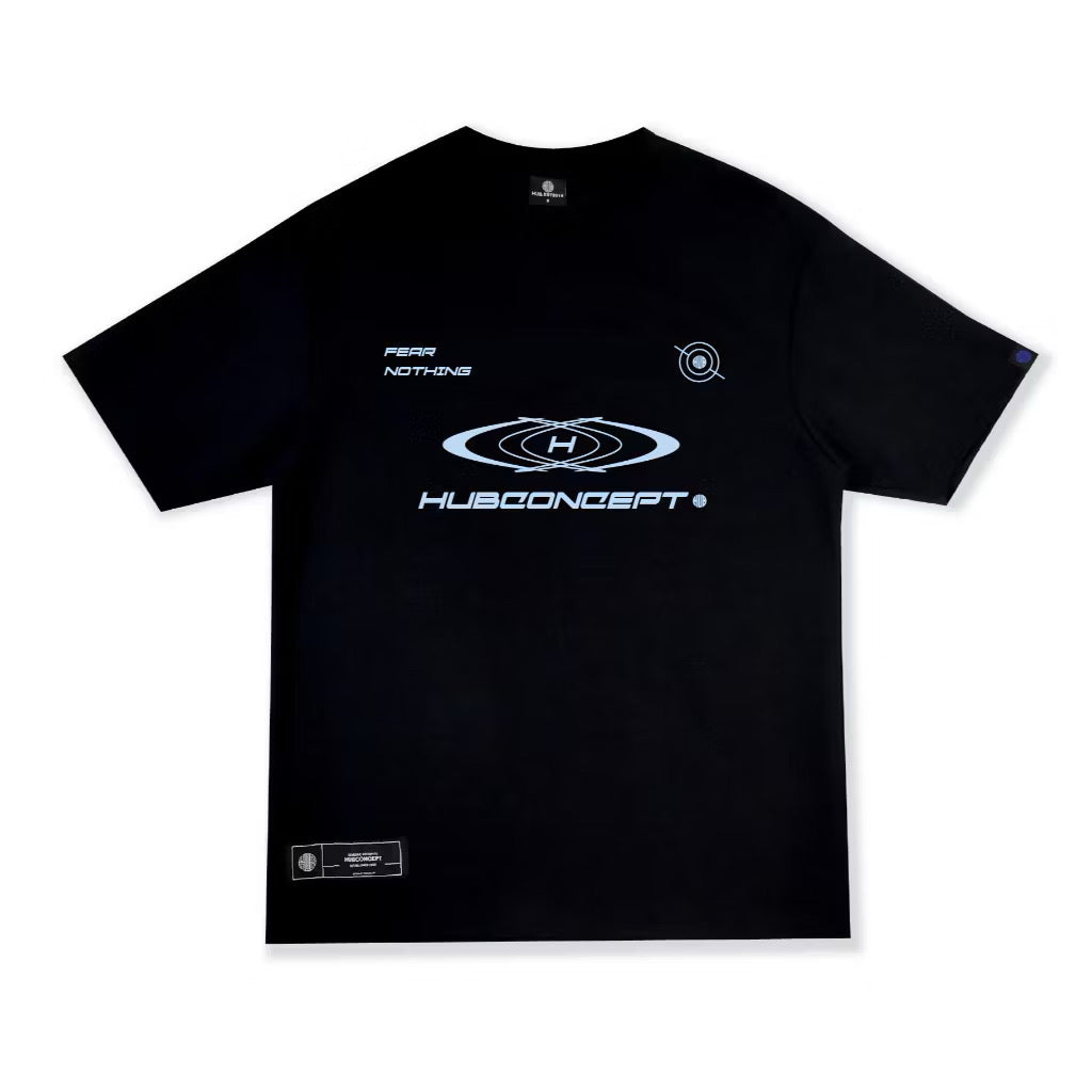 HUBCO ORBIT MODULE TEE BLACK