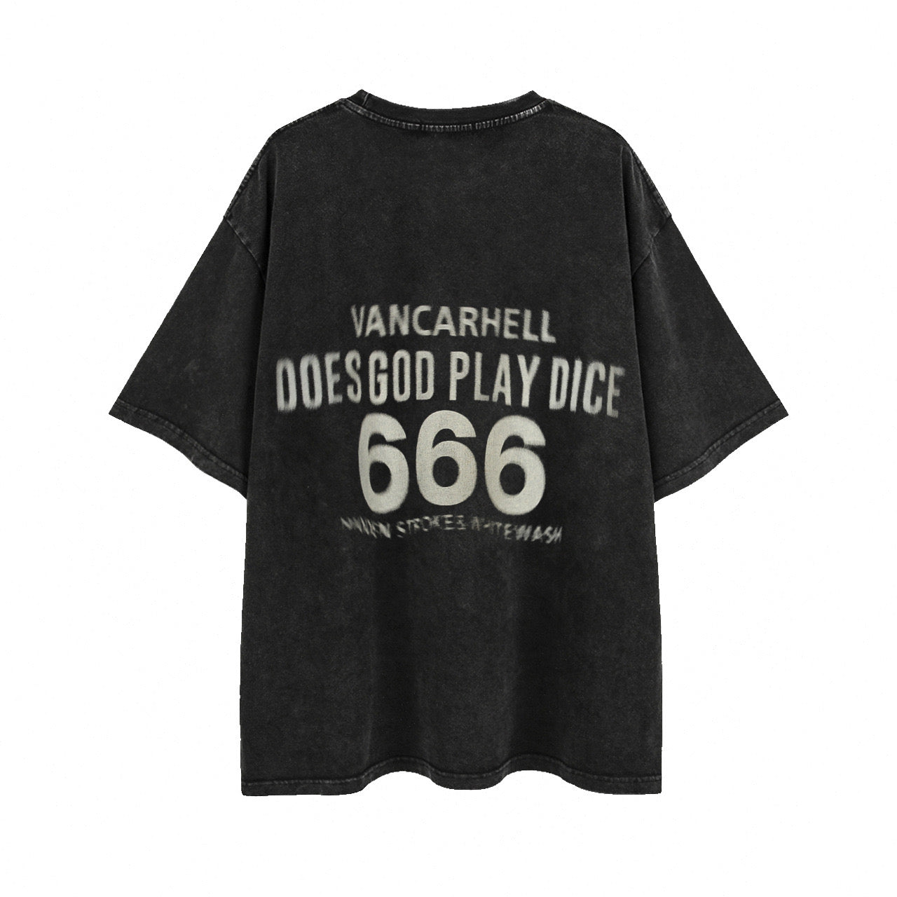 DICE 666 BLACK T SHIRT (PRE-ORDER)