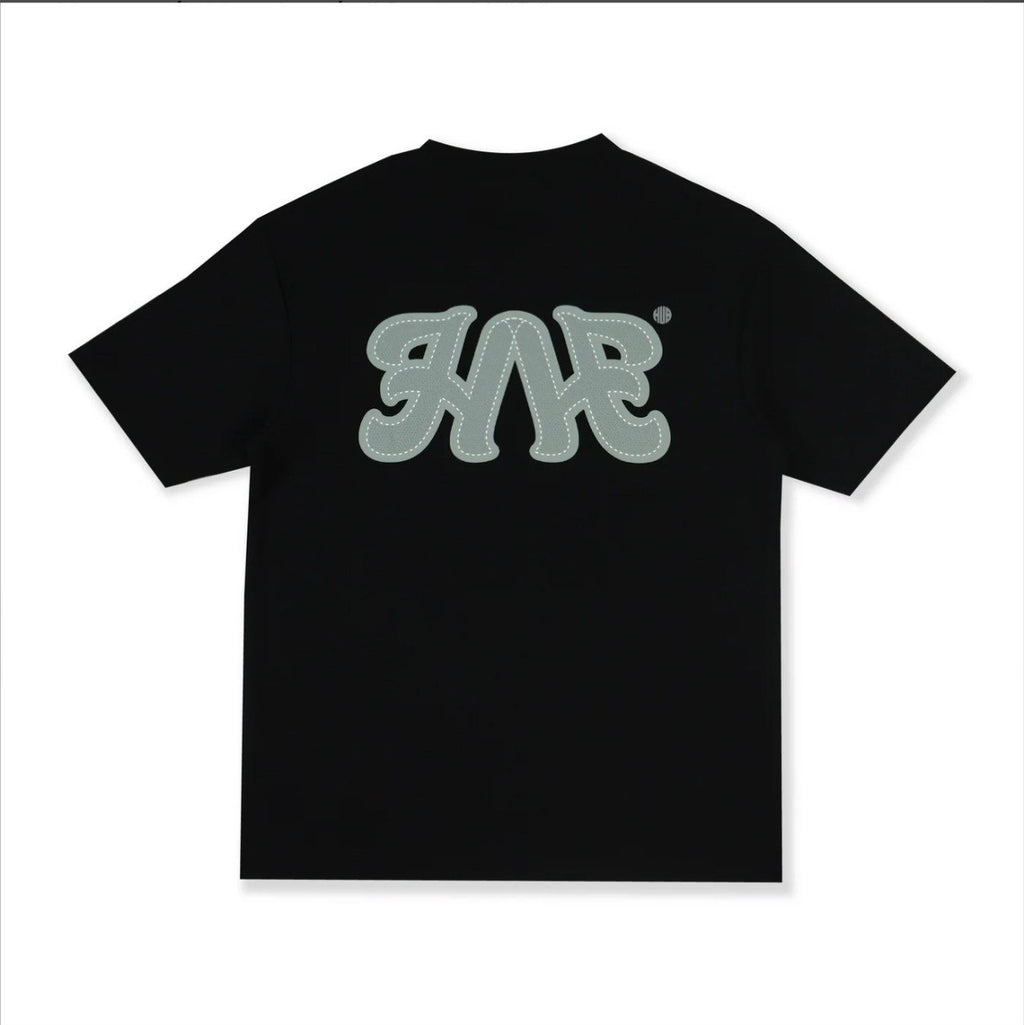 HUB CONCEPT STORE |GRAIN HUB 280GSM OVERSAIZ TEE BLACK