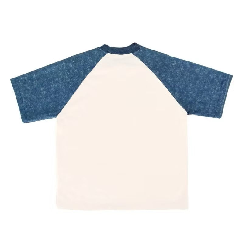 FUTURE KIND RETRO WASHED BLUE TEE