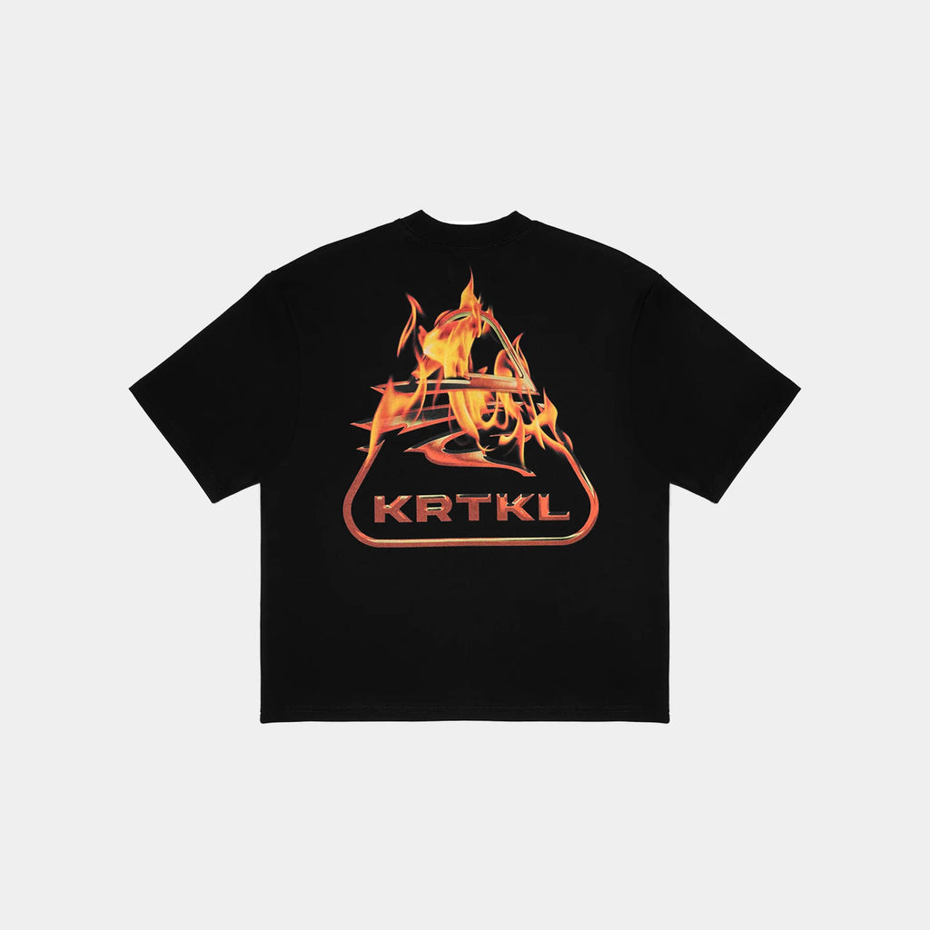 KRTKL WILDFIRE BLACK TEE