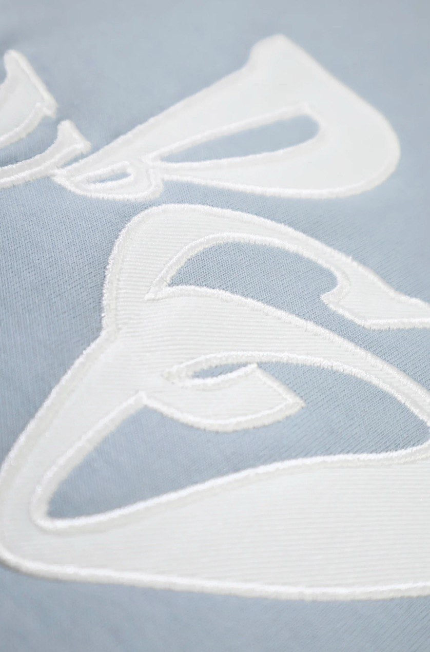 WARPED HUBCO TEE BLUE