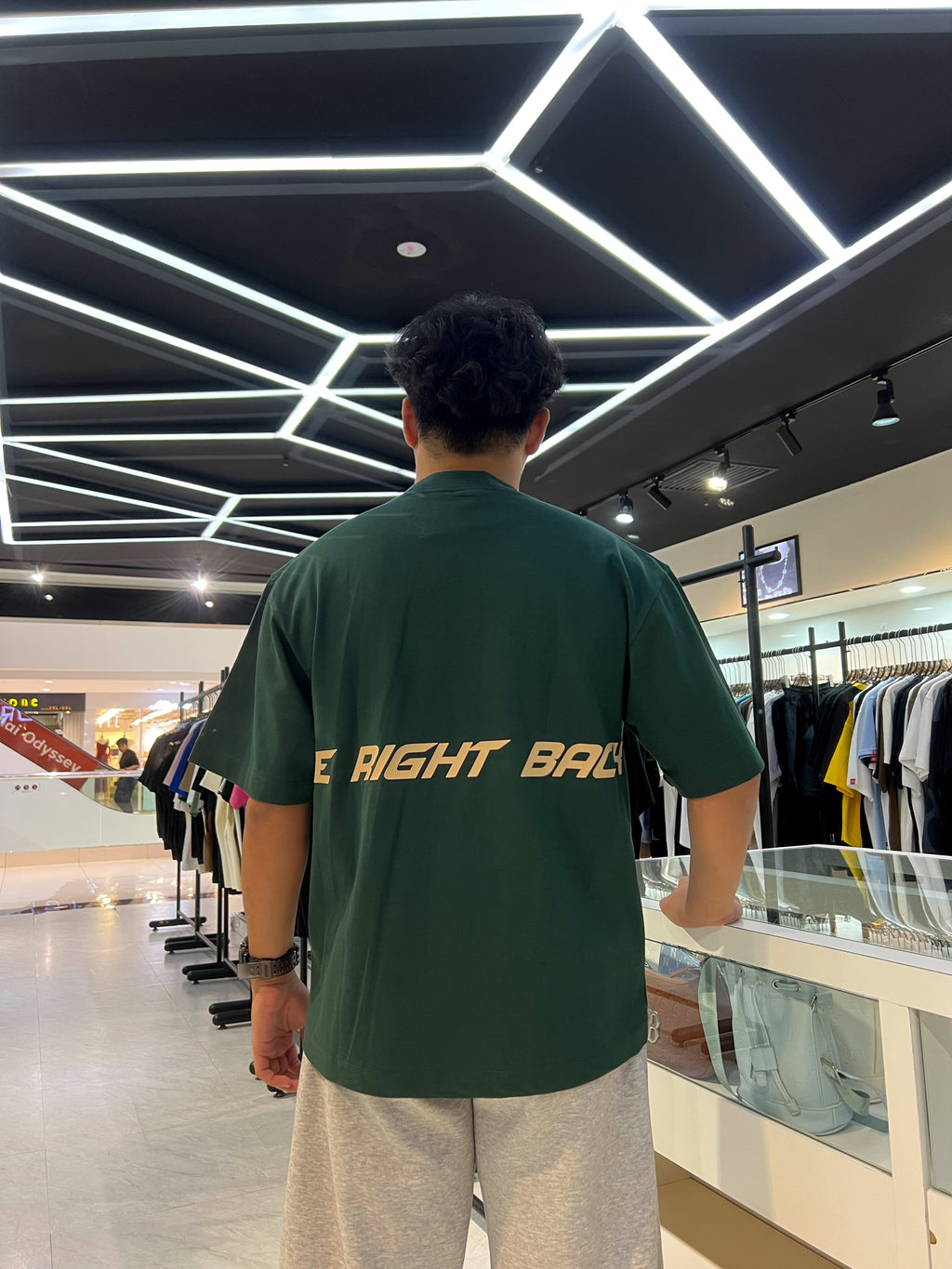 BRB ESSENTIAL BASIC TEE GREEN