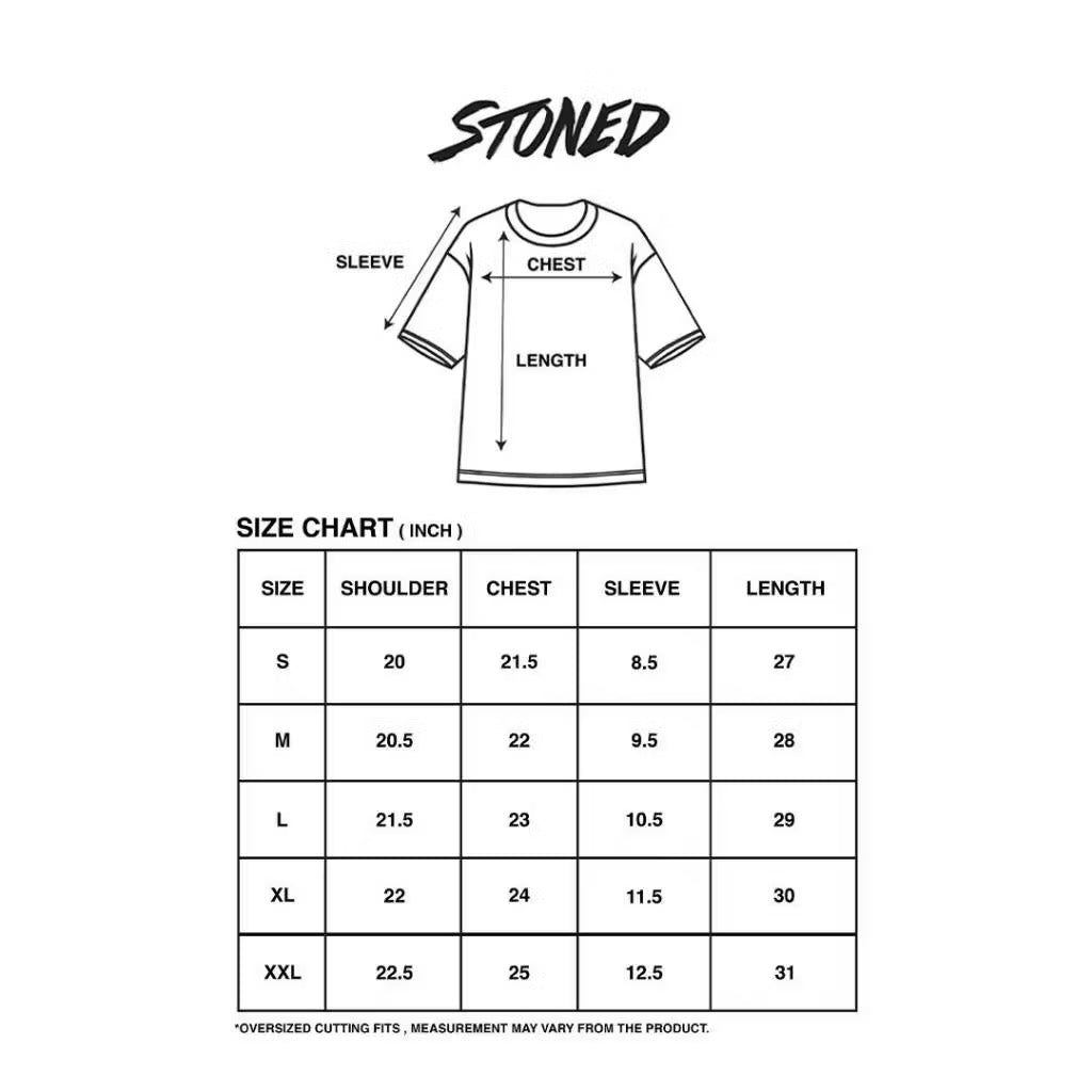 STONED & CO 25: CONSPIRACY TEE CAMO LOGO BLACK TEE