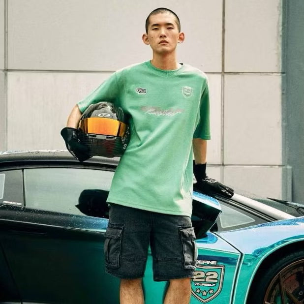 EGLAF EGCB REFLECTIVE TEE GREEN