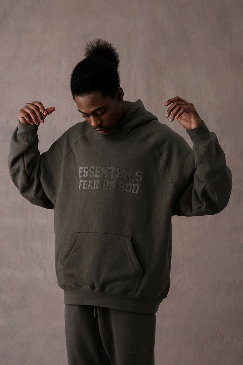 Fear of God Essentials FW22 Hoodie Offblack