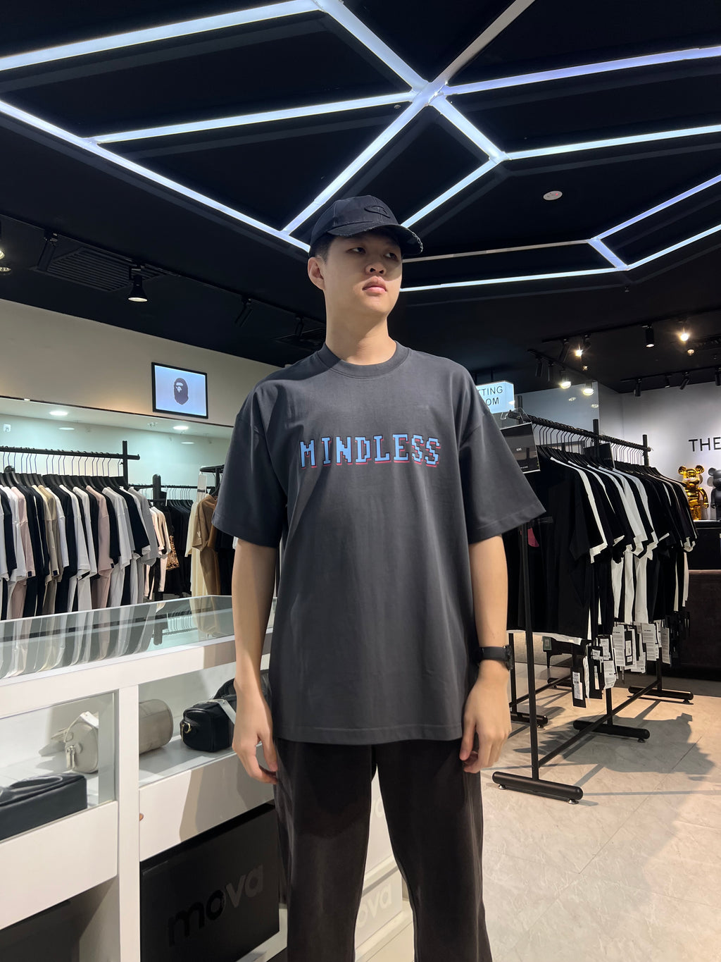 MINDLESS 014 TEE GREY